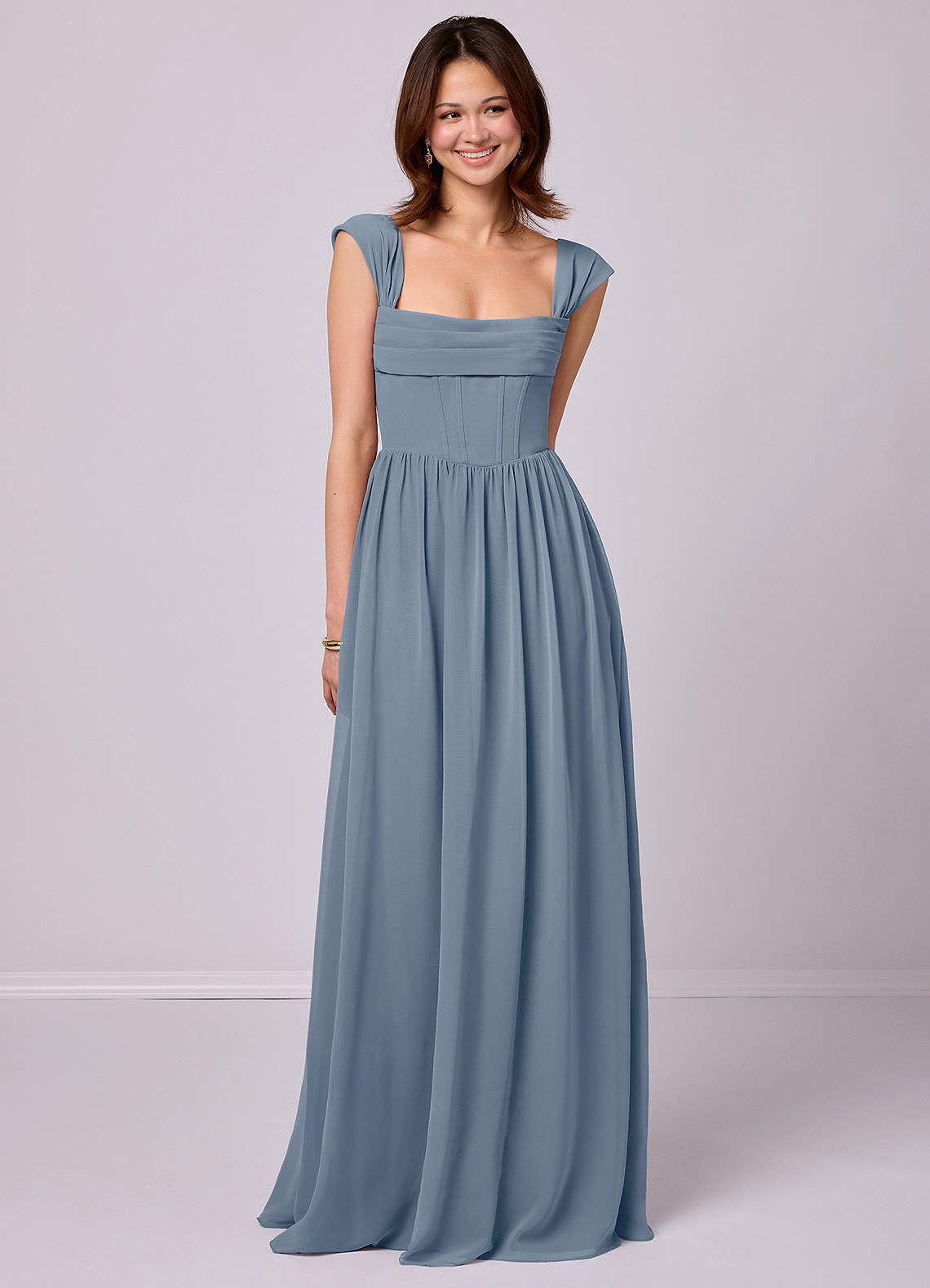 barbie corset dress Barbie™ ❤ AZAZIE 1036 Ready to Ship Twilight Chiffon Bridesmaid Dresses