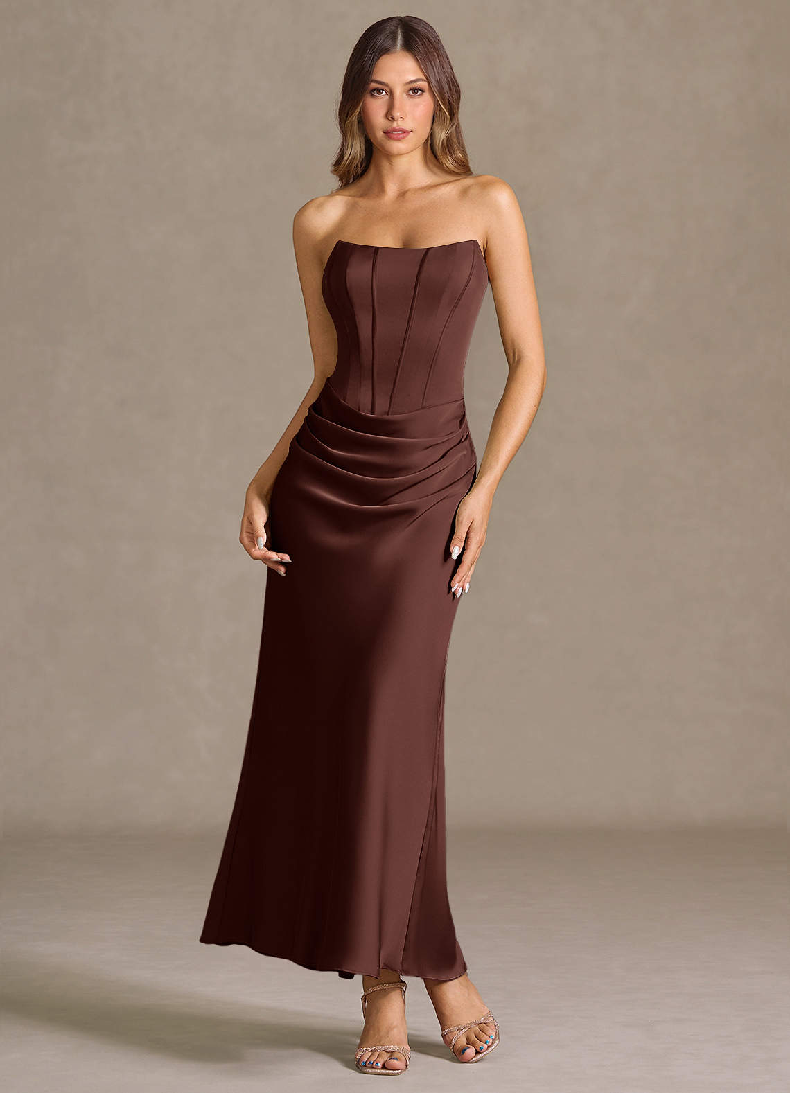 Katelyn Mokka Coco Maxi mekko image4