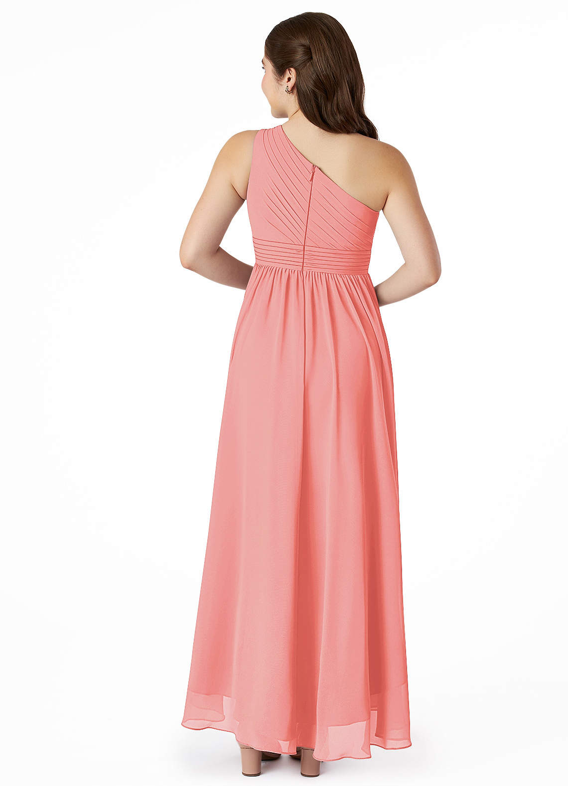 David s Bridal Coral Junior Bridesmaid Dresses