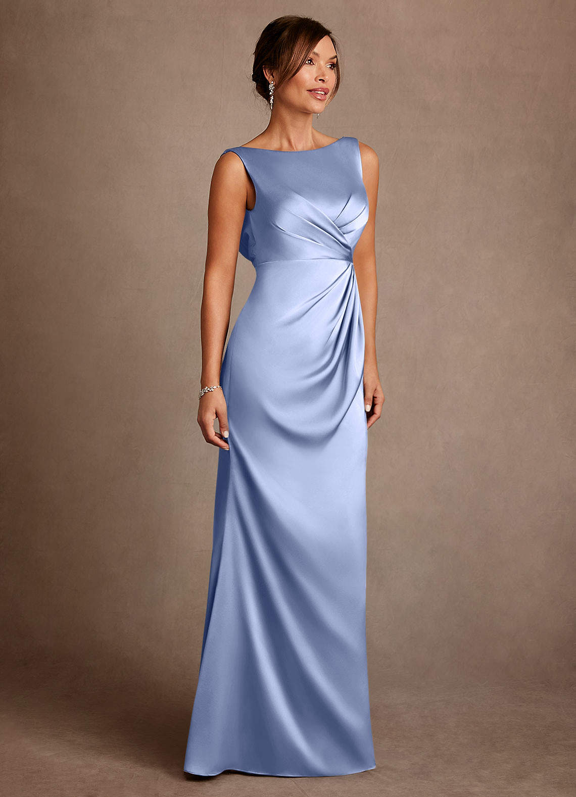 burgundy formal dress mother of the bride Zapaka Women With Slit A Line Long Dress, Burgundy / US2 Size:A16/USXXL Fully lined Structure Occasion:Ball Gown And Daughter Family Outfit