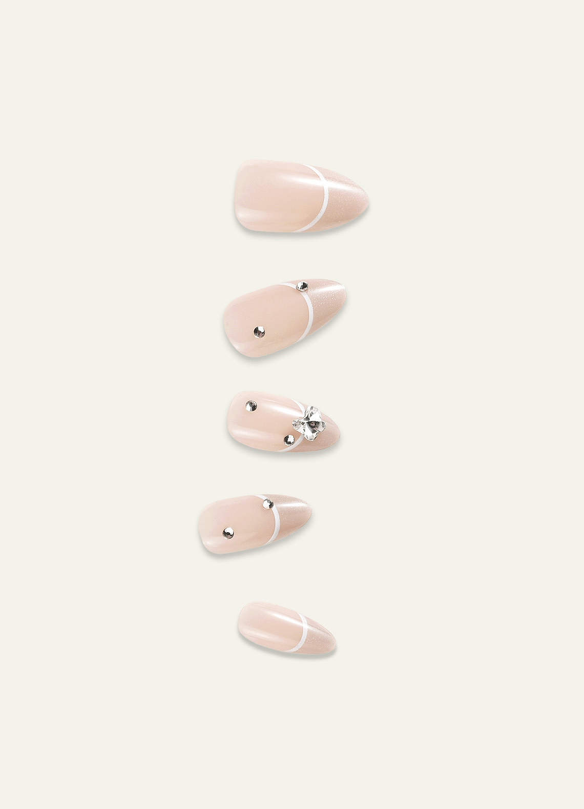 front Jelly Adhesive Press-On Nails