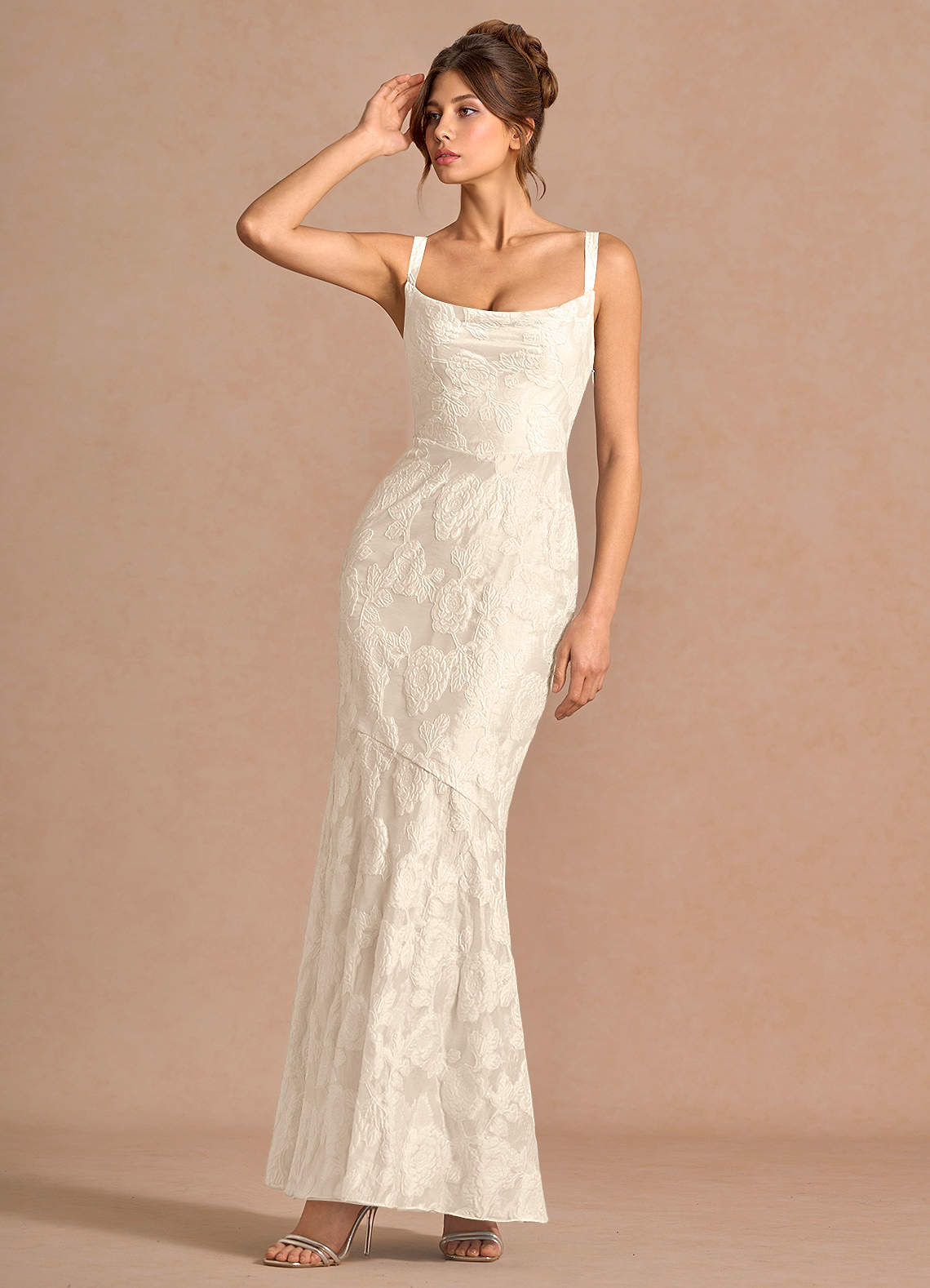 Keilani Cream Maxi Dress | Azazie Keilani Cream Maxi Dress | Azazie