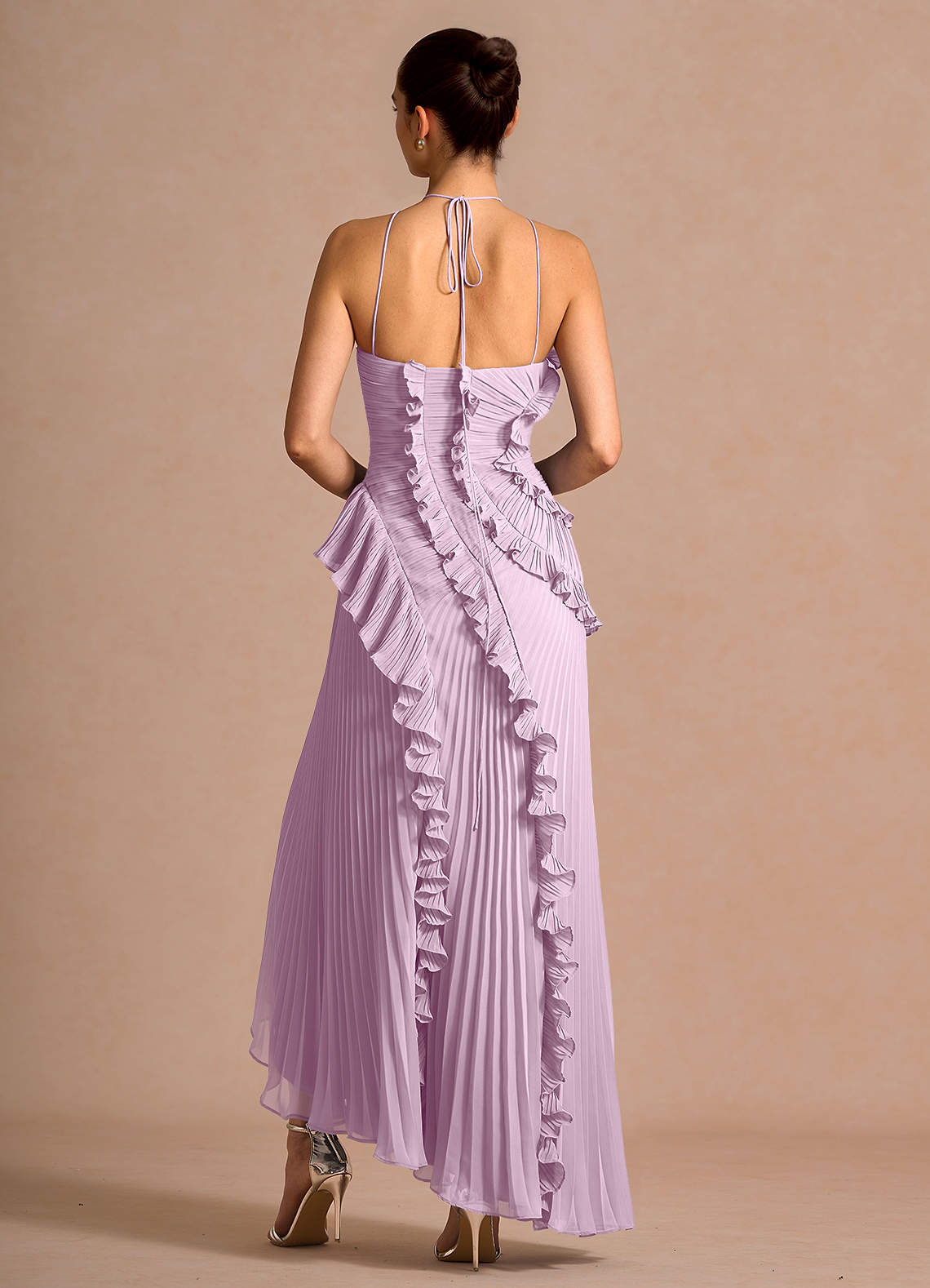 Hatsu Frosted Lilac Maxi Dress image1