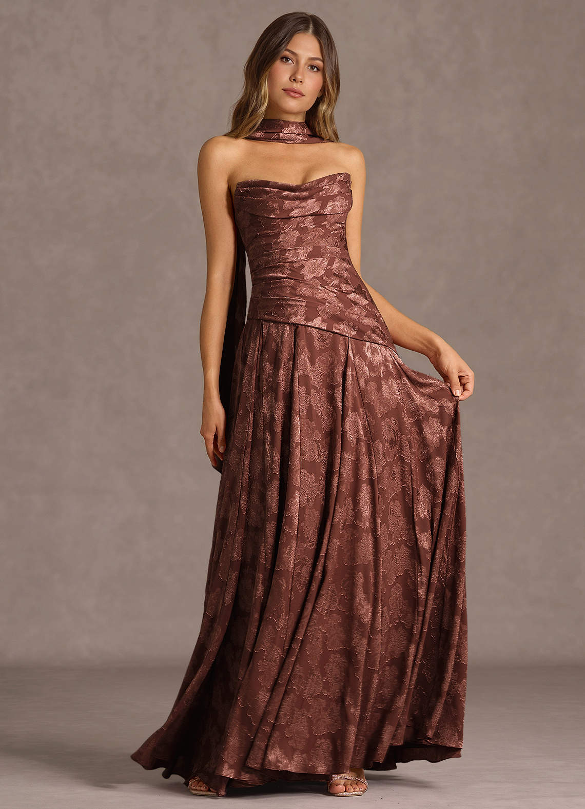 Vestido Mocha Coco Maxi Gabriela image1