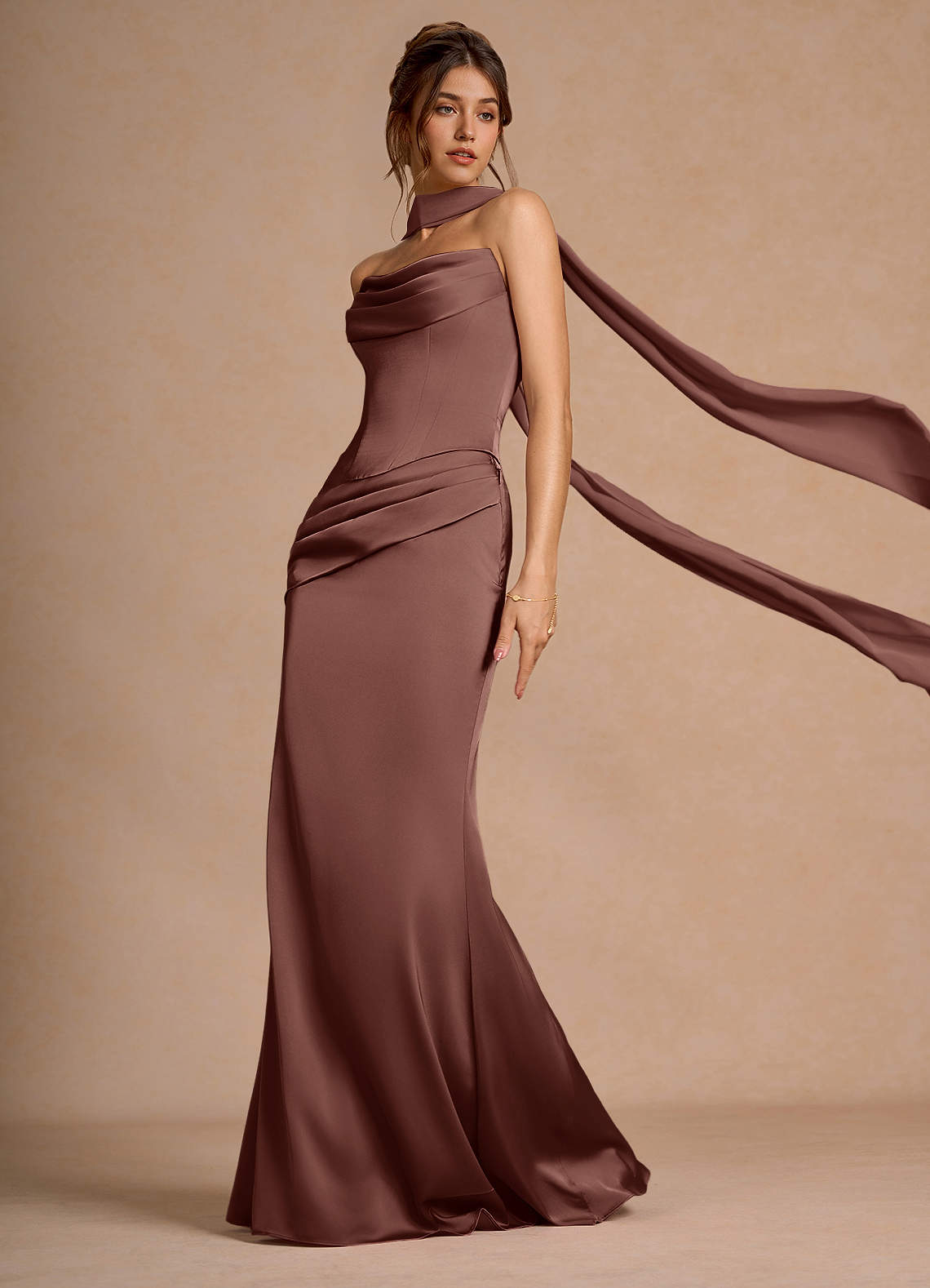 suknia Mokka Coco Maxi Sorrel image3