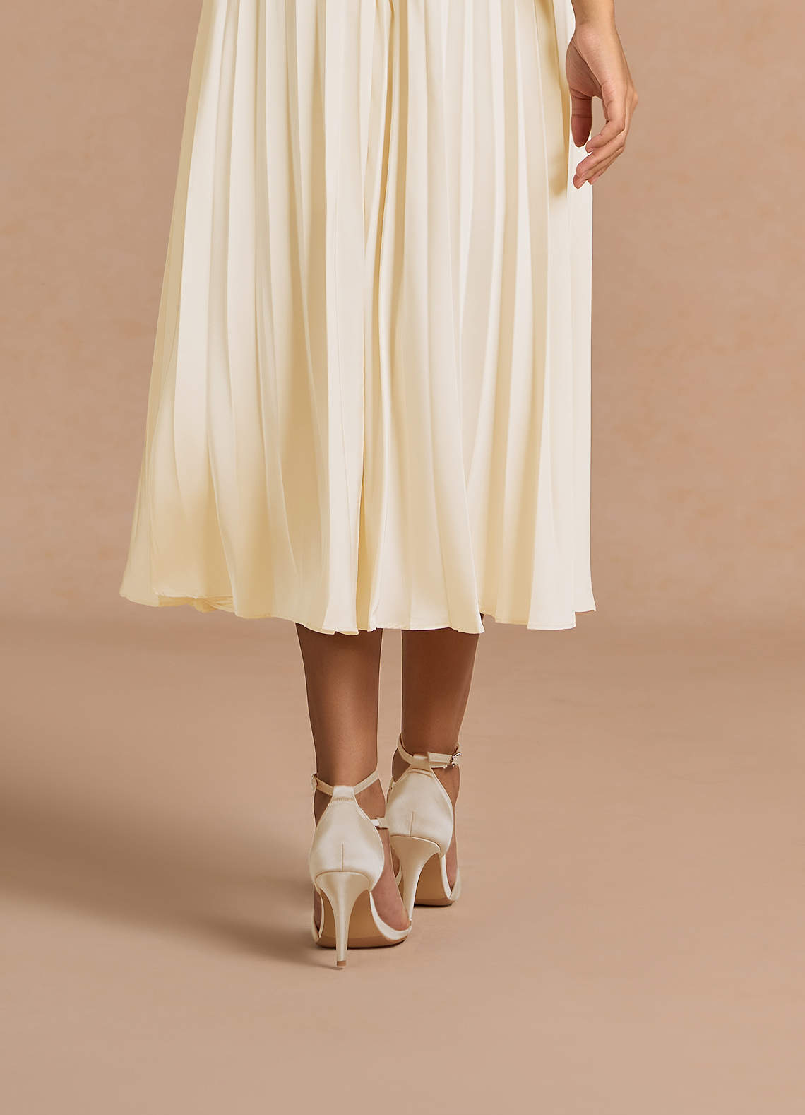 front Matching Color Satin Wrap Strap Stiletto Sandals