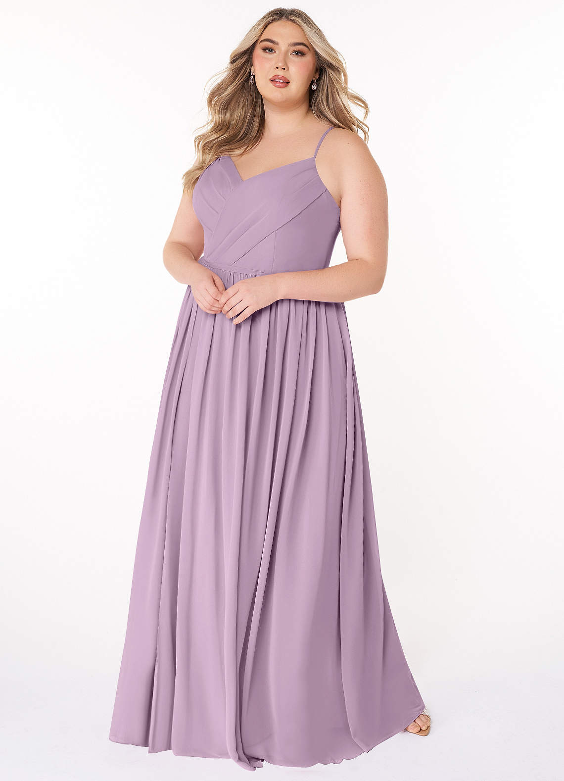 wisteria plus size bridesmaid dresses Lace Bridal Mantilla Veil Serena main image 1