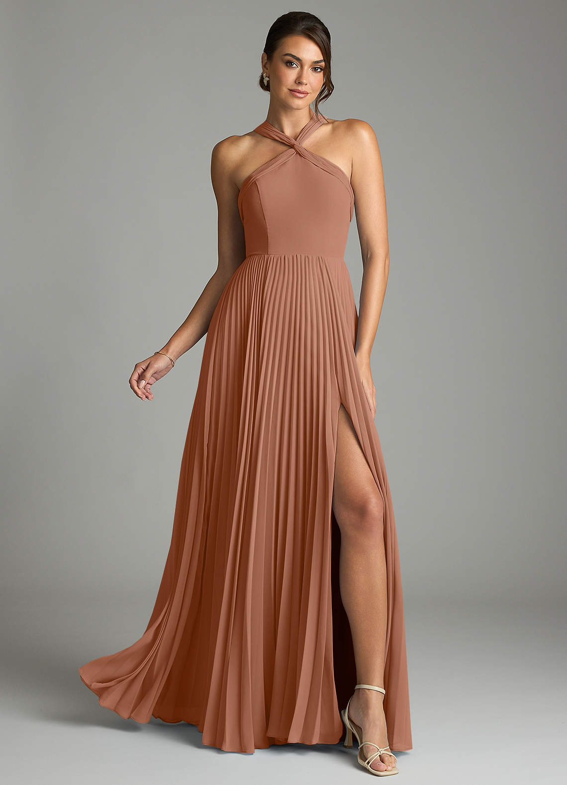 afra maxi dress SOLACE London Afra Maxi Dress in Blush