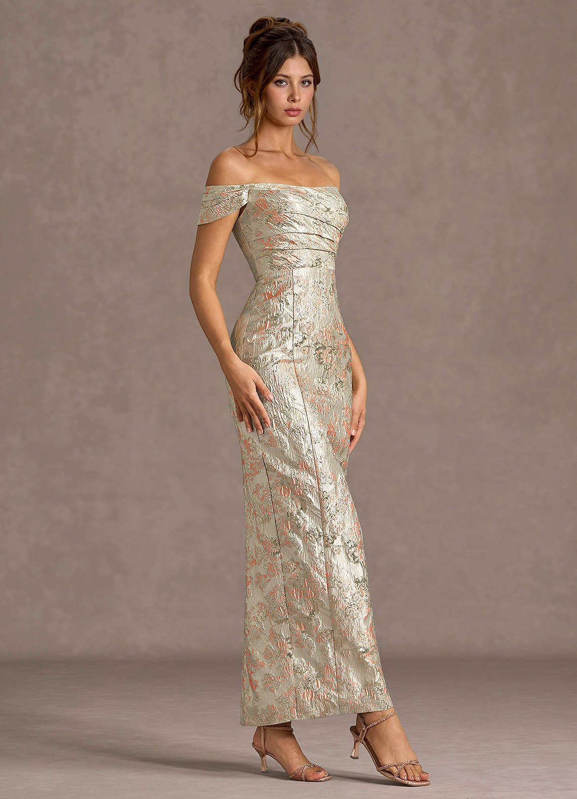 Eleanor Pink Maxi Dress image1