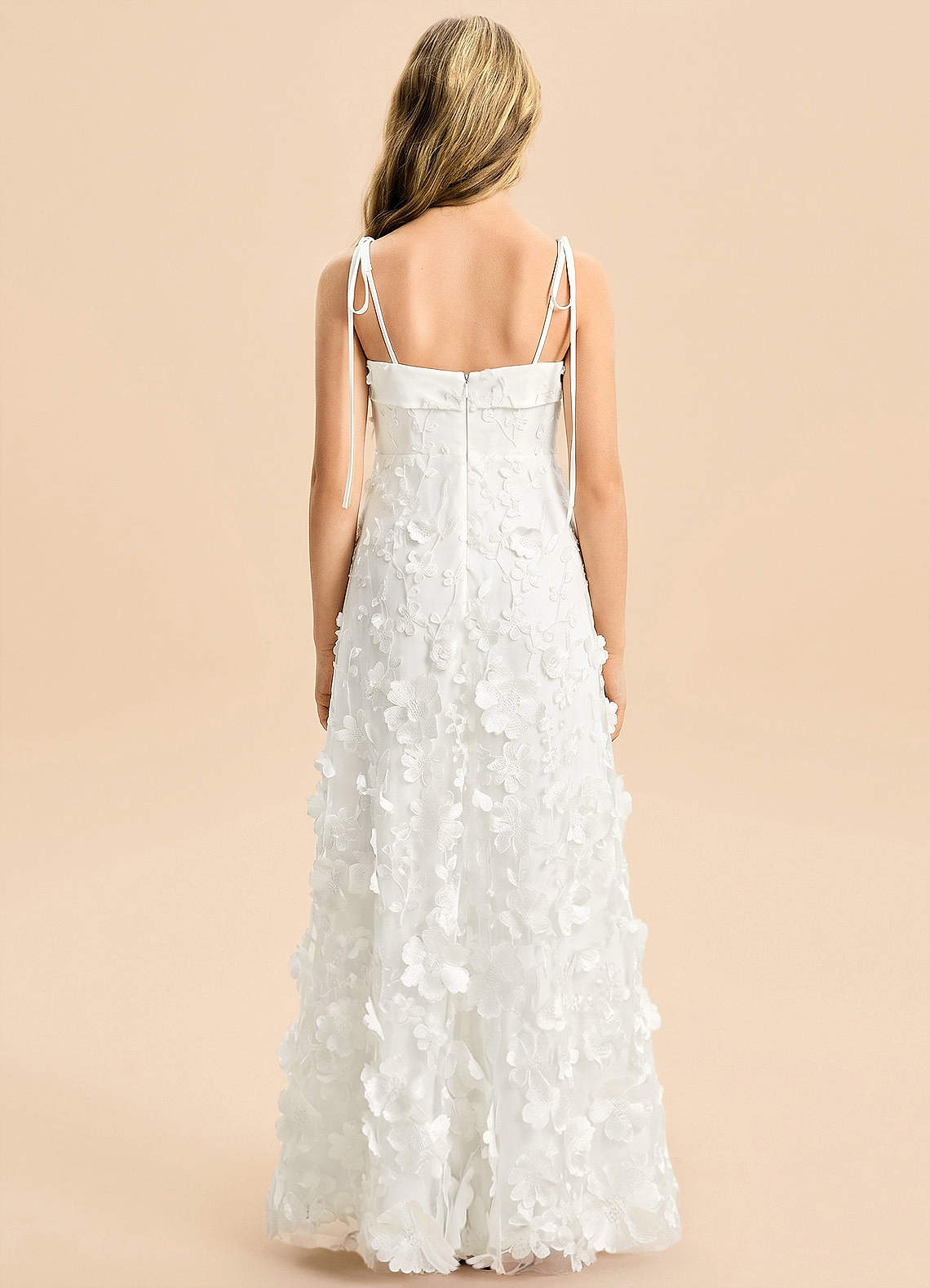 front Azazie Jenny Junior Formal Dress