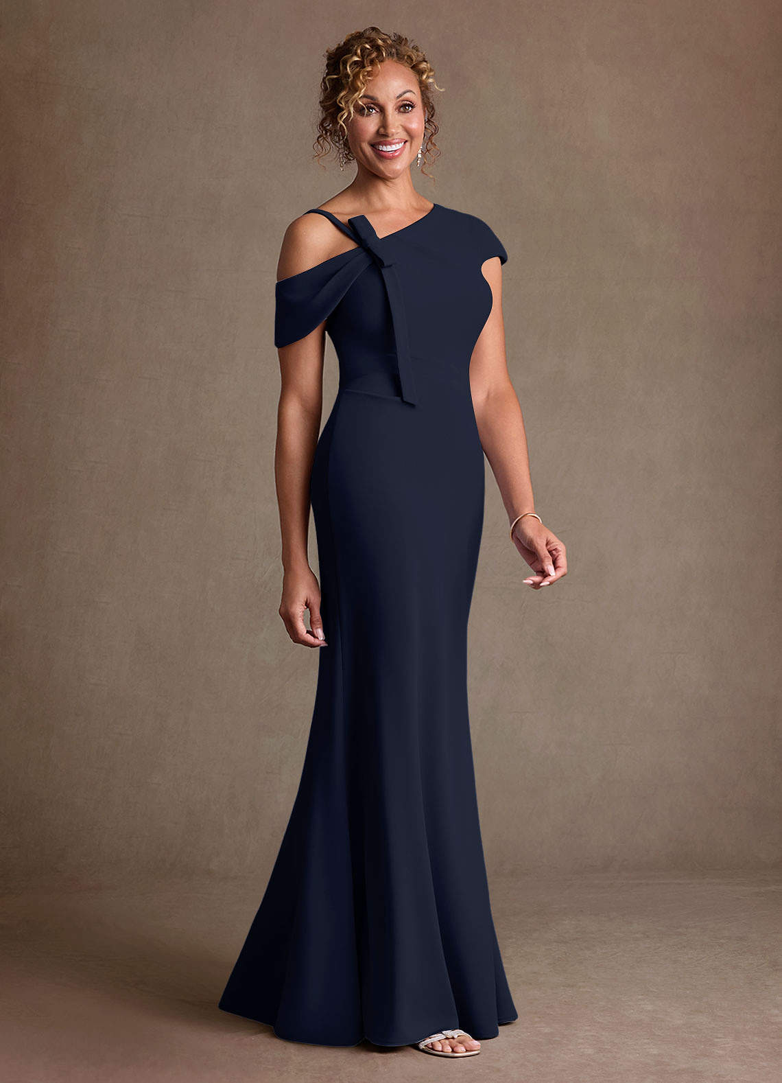 off the shoulder stretch crepe bridesmaid dress Stacees Bridesmaid Dress Dusty Sage Off the Shoulder Stretch Crepe