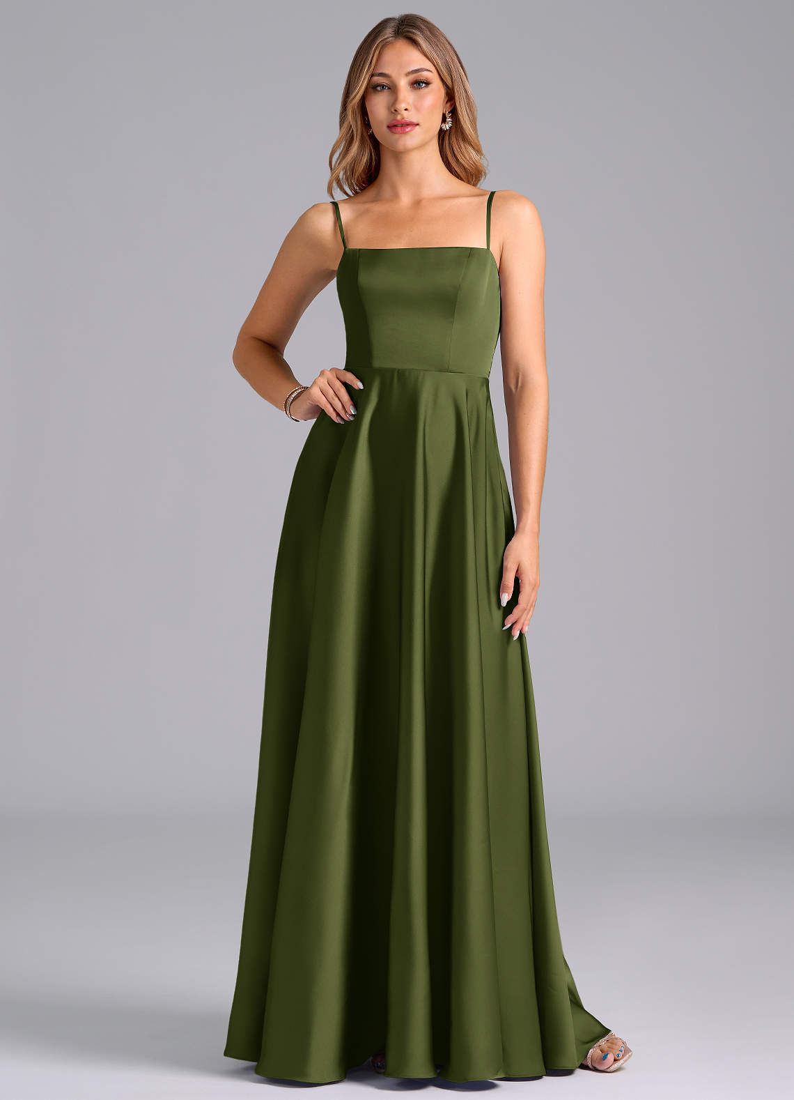 azazie olive green dress Elita dresses_prints