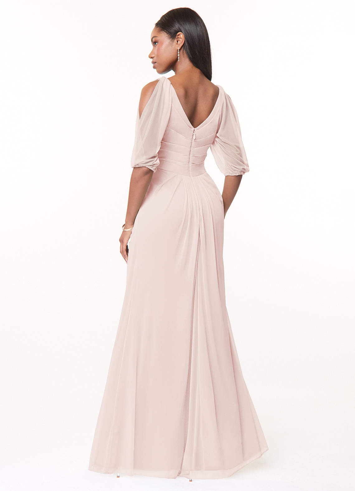 Nemesia Bridesmaid Dress - Tea Rose