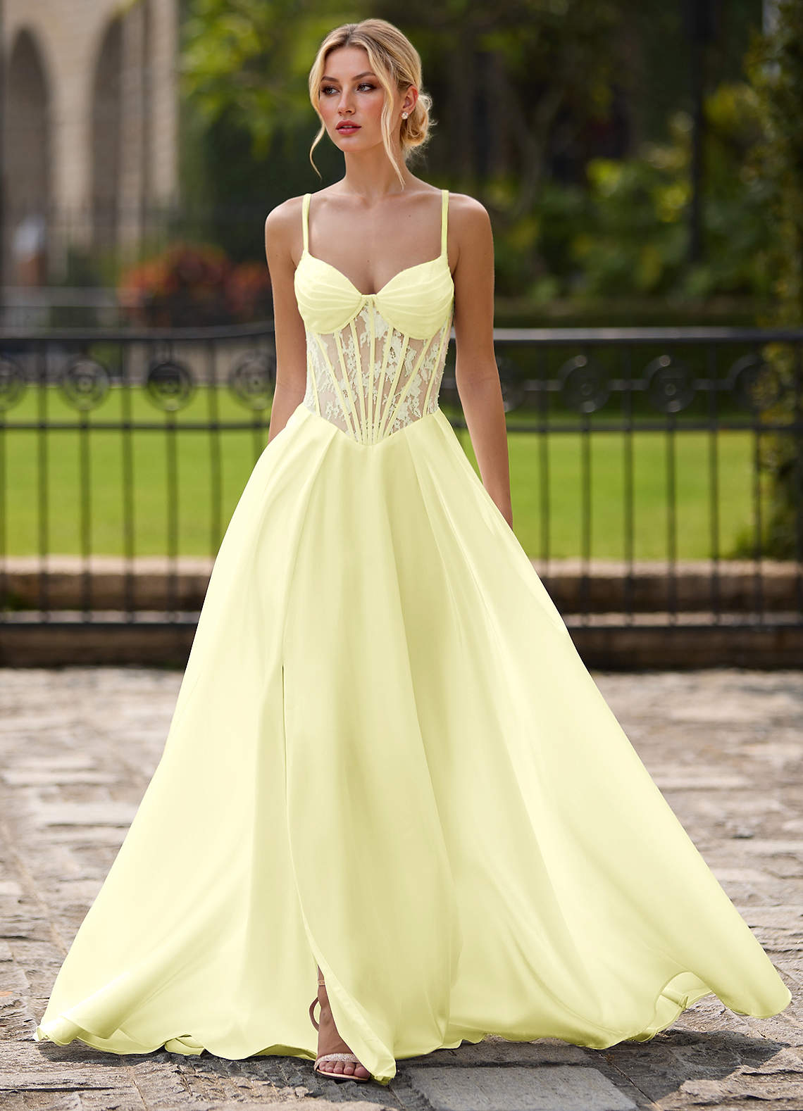 chinese dress ladies On The Way Maxi Dress Yellow main image 1