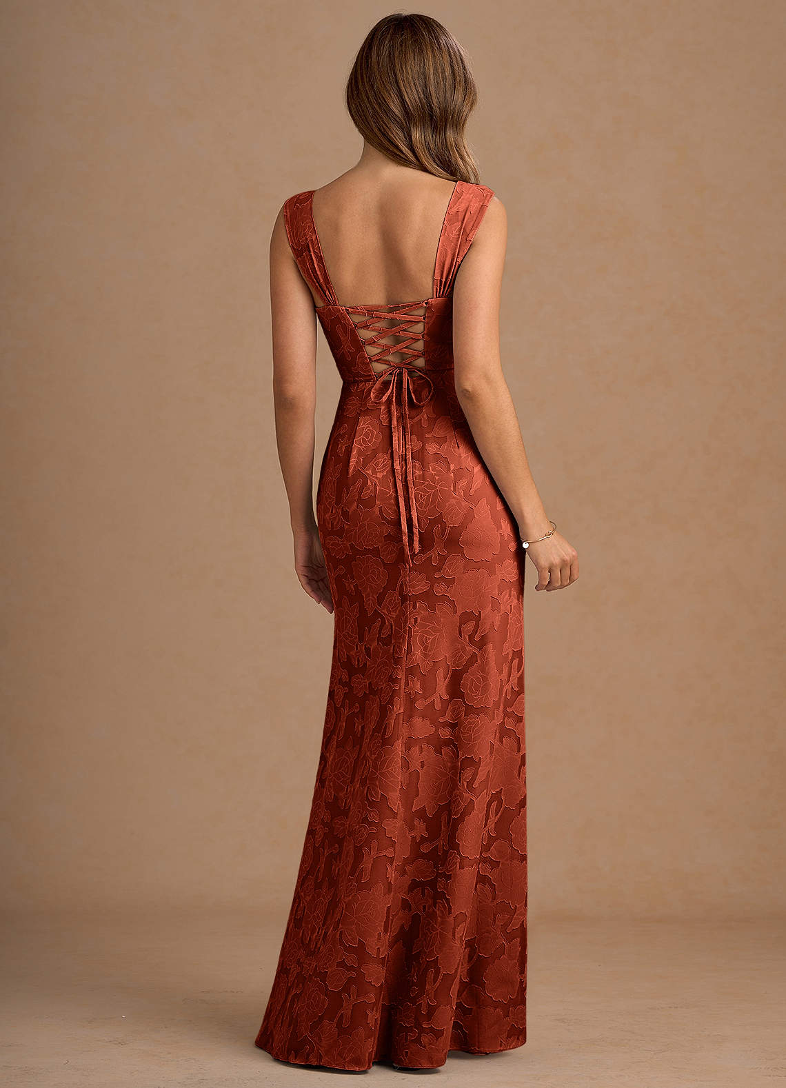 Vestido Castaño Maxi Eliana image1