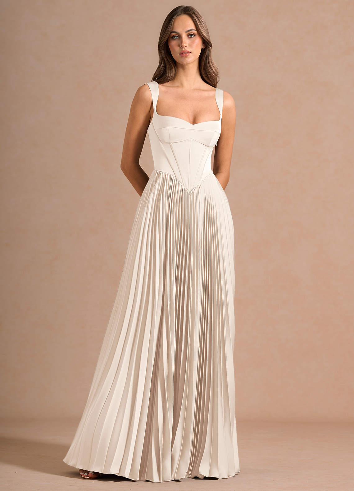 cream colored dresses for women XiRENA