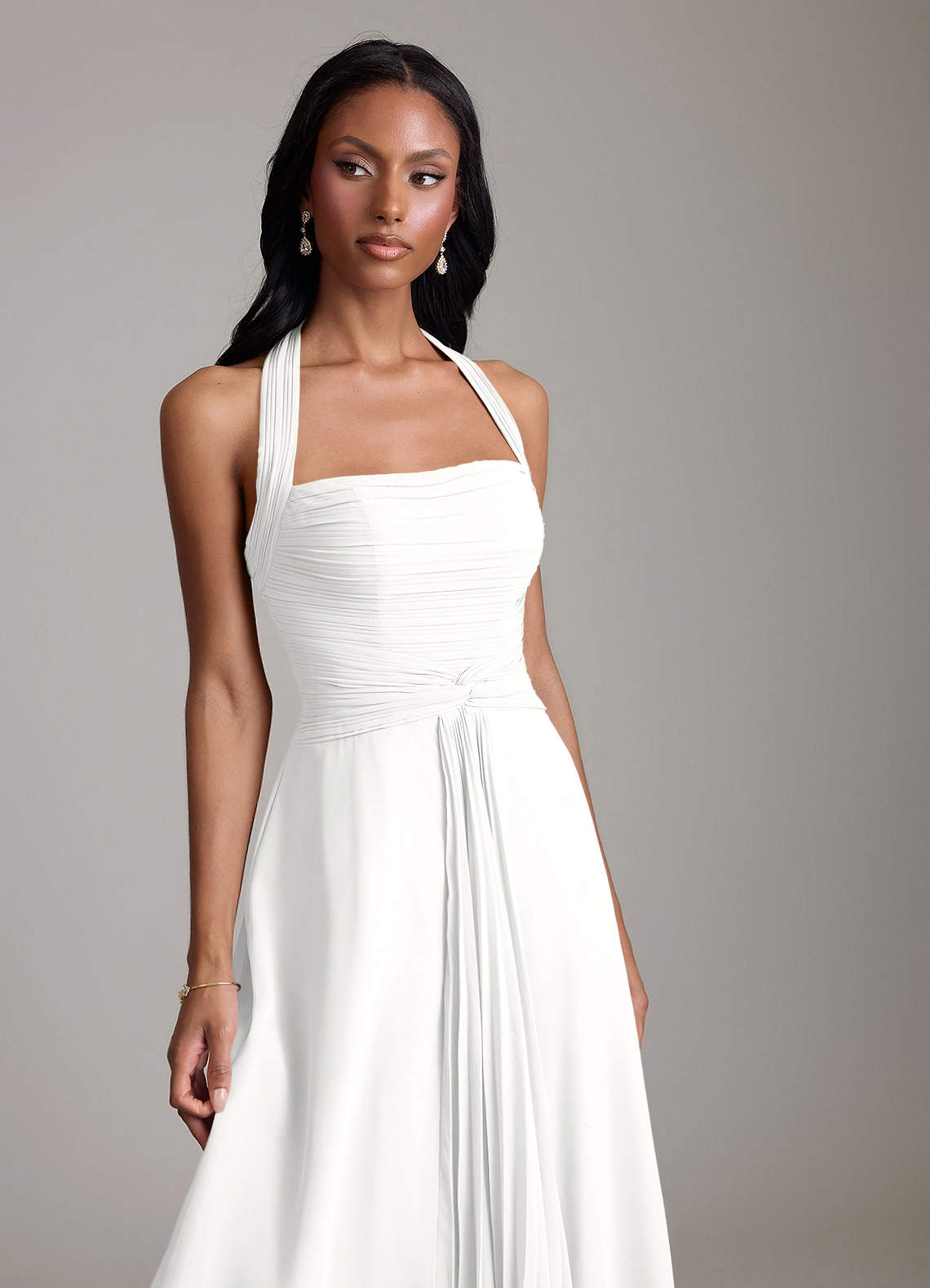 bridesmaid white dresses Sexy Beading White Sweetheart Spaghetti Strap Tea-Length A-Line Brides Oktypes