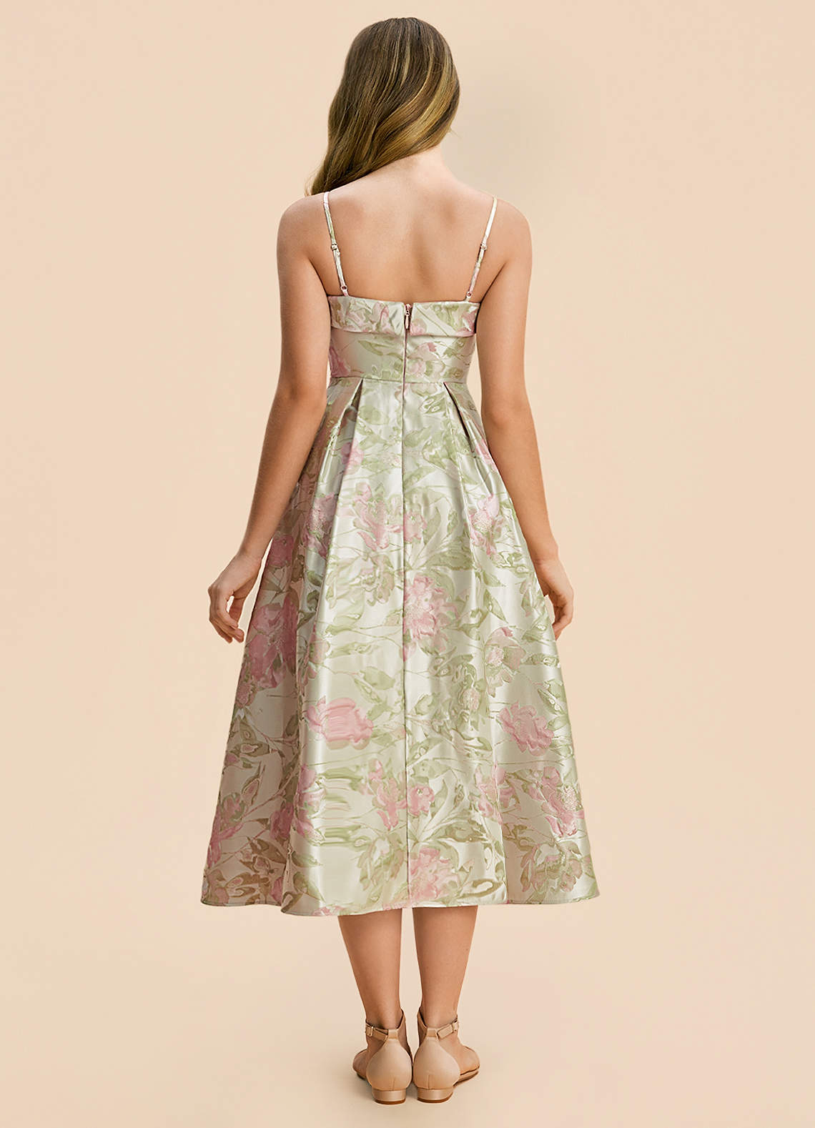 front Azazie Penny Junior Formal Dress
