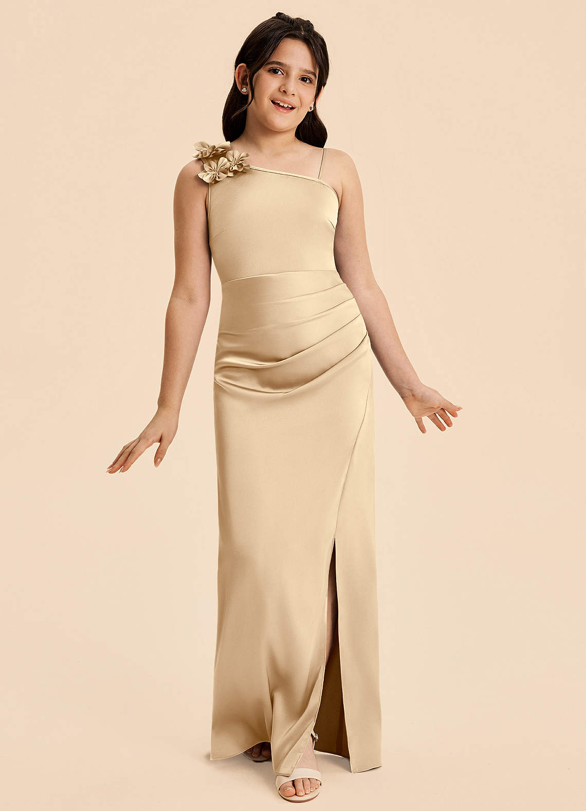 champagne junior bridesmaid dresses uk Junior Bridesmaid Dress Champagne