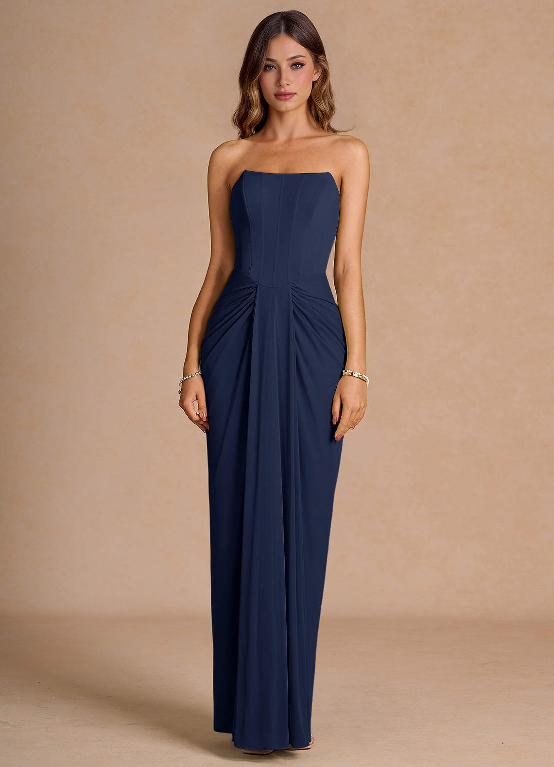 vestido Maxi Marinha Anais image3