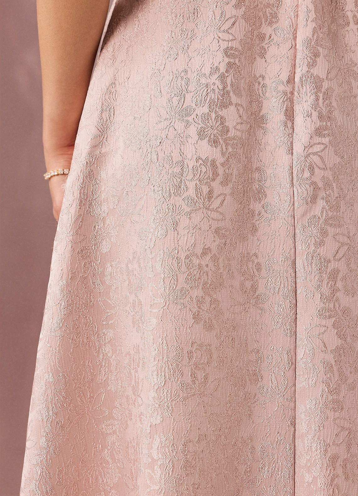 Irina Blush Pink Maxi Dress Ready to Ship | Azazie
