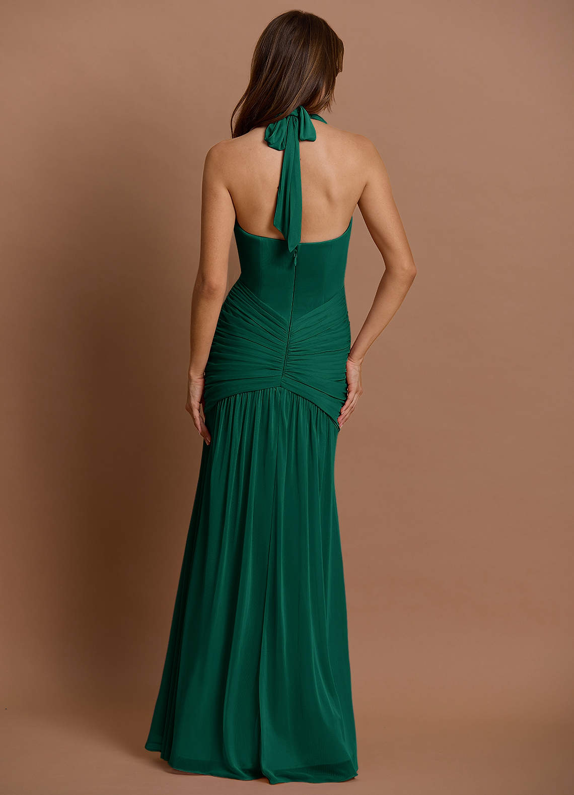 adina emerald maxi formal dress ADINA MAXI DRESS - EMERALD