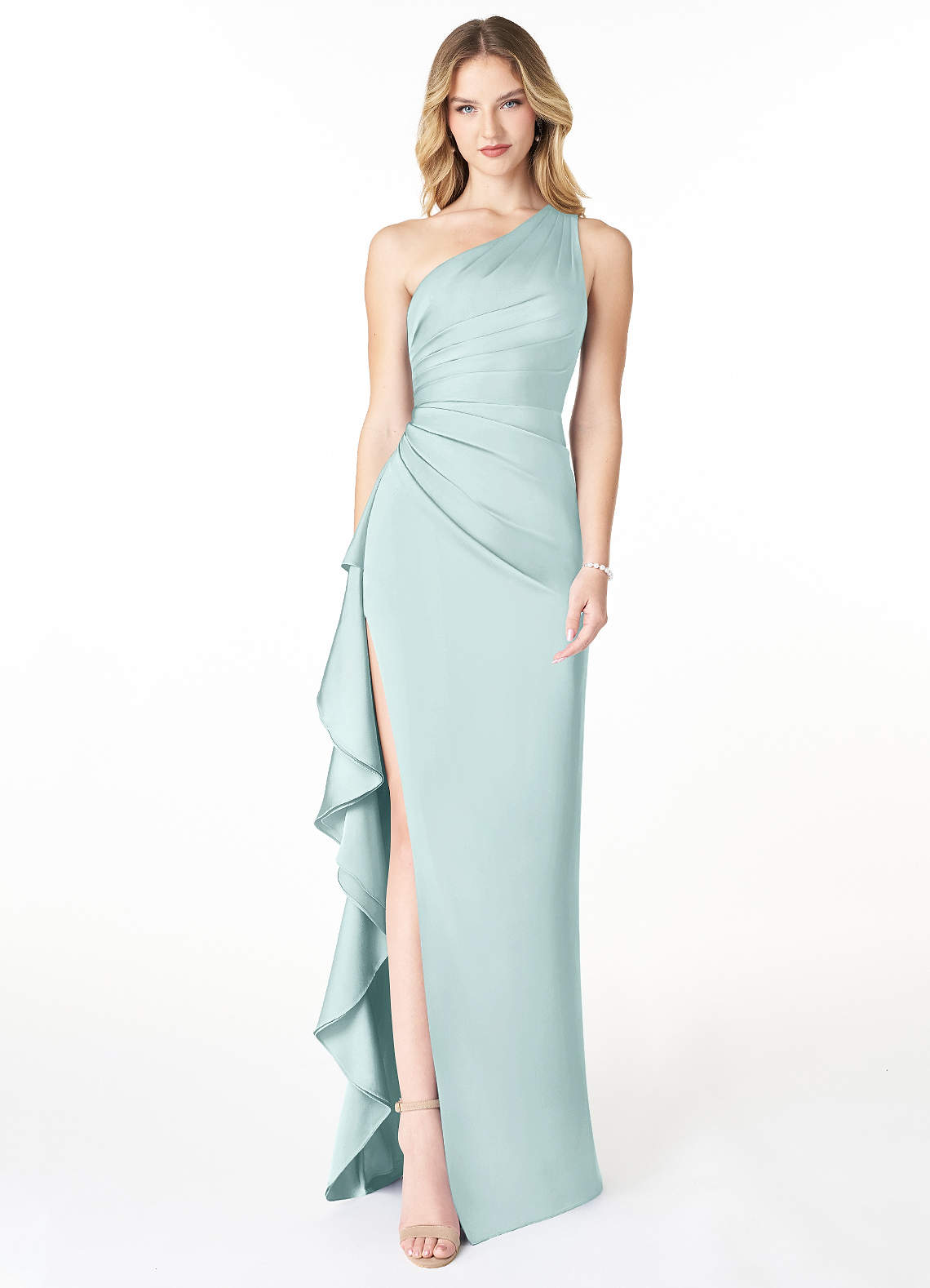 Azazie Latrice Mist Bridesmaid Dresses | Azazie