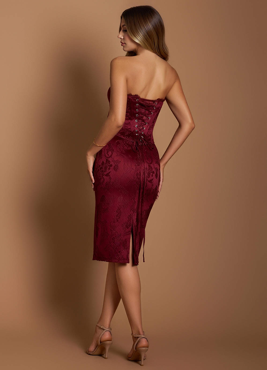 white christmas dresses Alyce 40096 Prom Dress - Raspberry main image 0