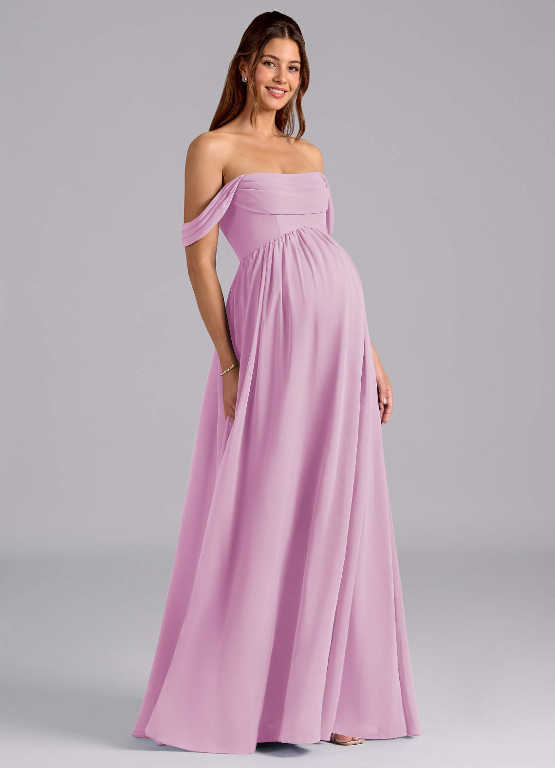 maternity bridesmaid dress pink Kennedy Blue Misty KM28108 Maternity Bridesmaid Dress  Wedding Shoppe