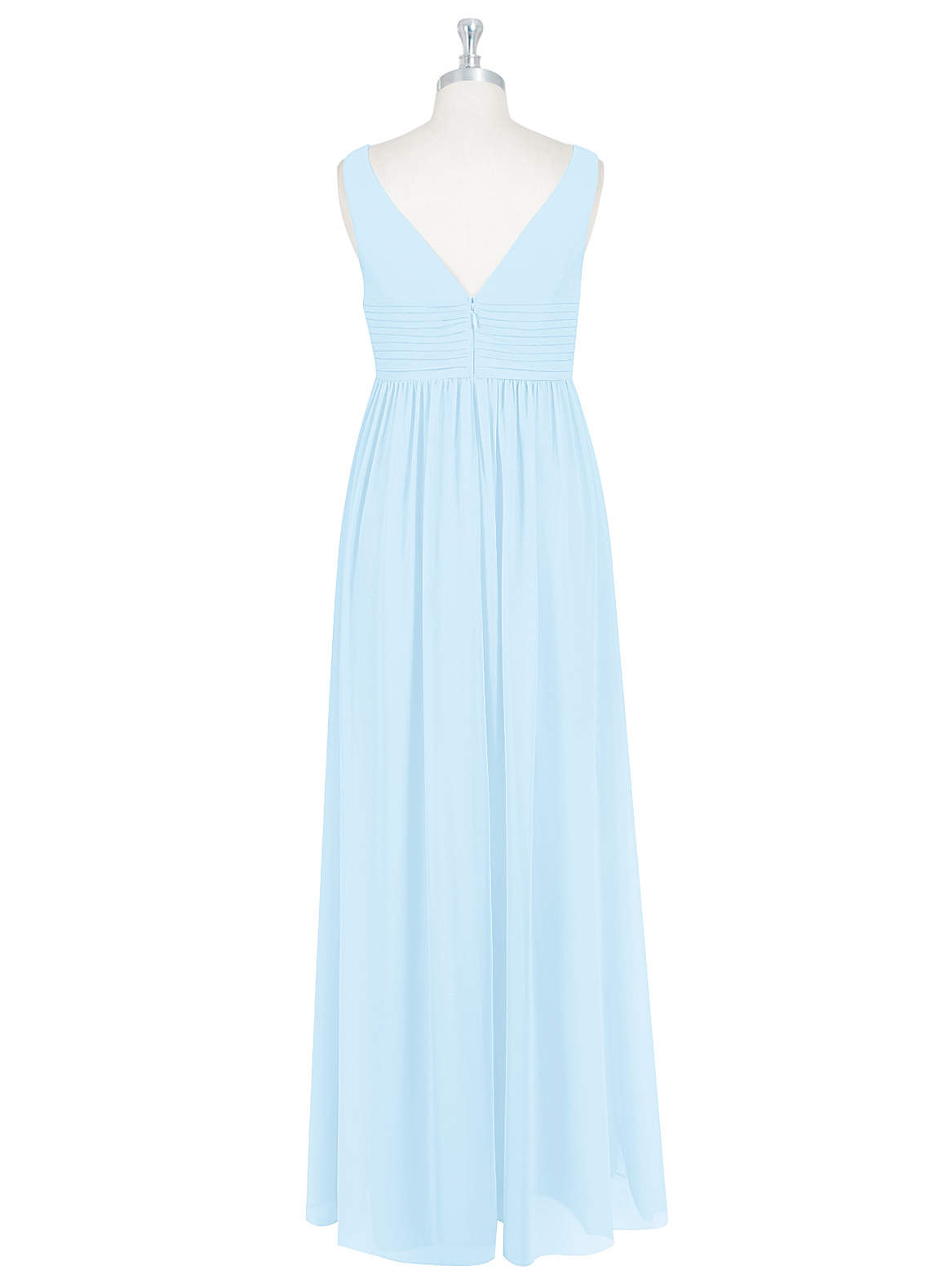 Azazie Yetta Sky Blue Maternity Bridesmaid Dresses Azazie