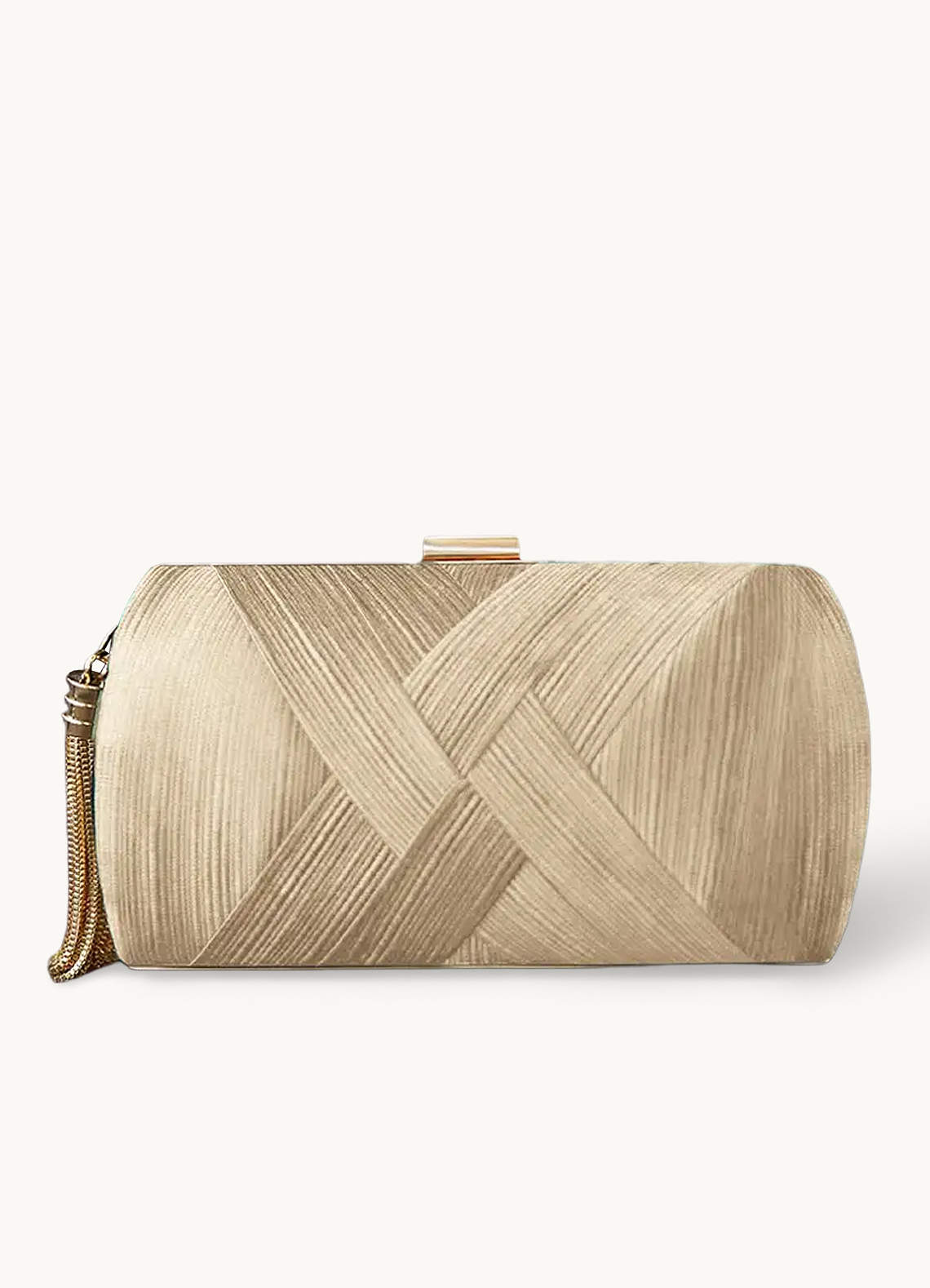 Gold clutch handbag on sale