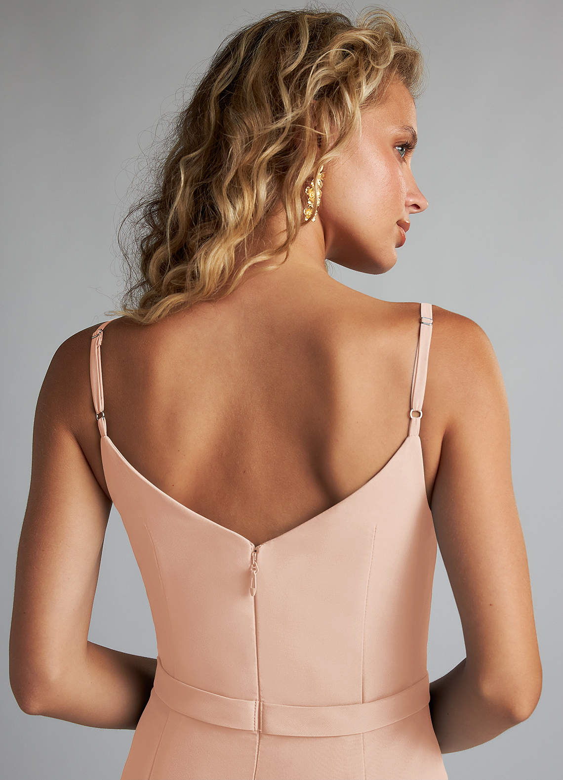 Azazie Summer Vente Finale Robe Sirène en Mousseline de soie Col bénitier Amethyst image5