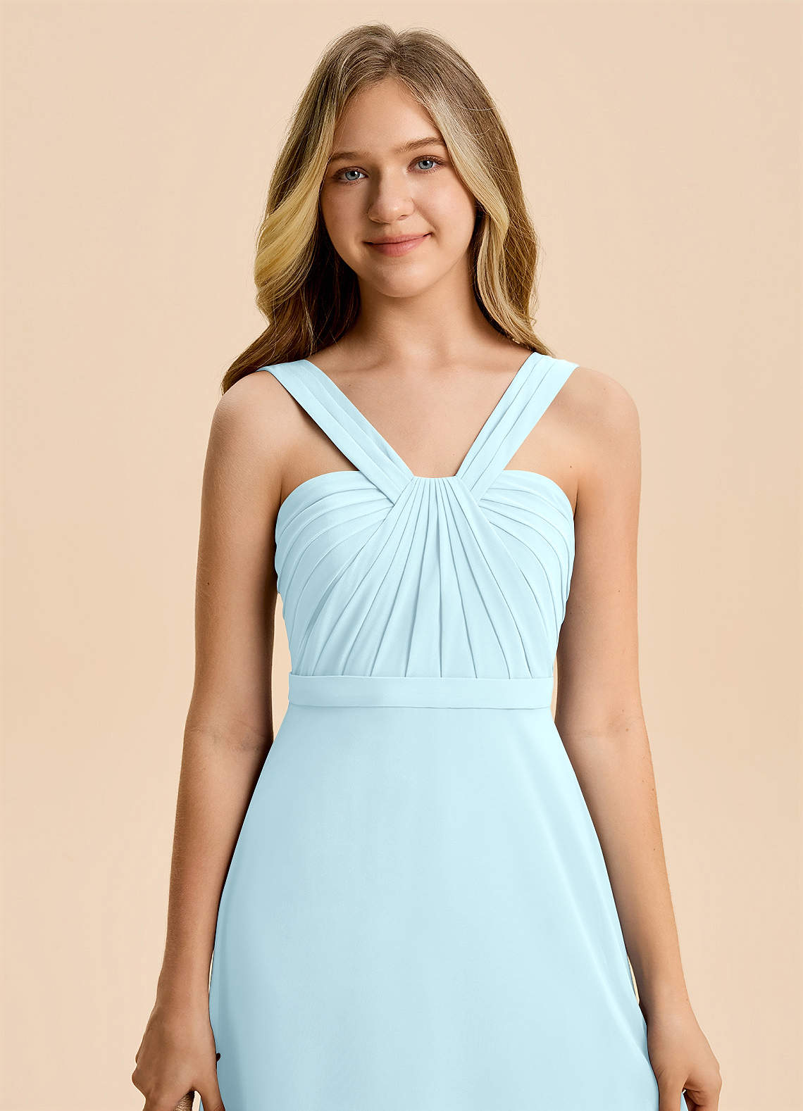 allie blue dress The Everlasting Eyelet Dress "Blue"