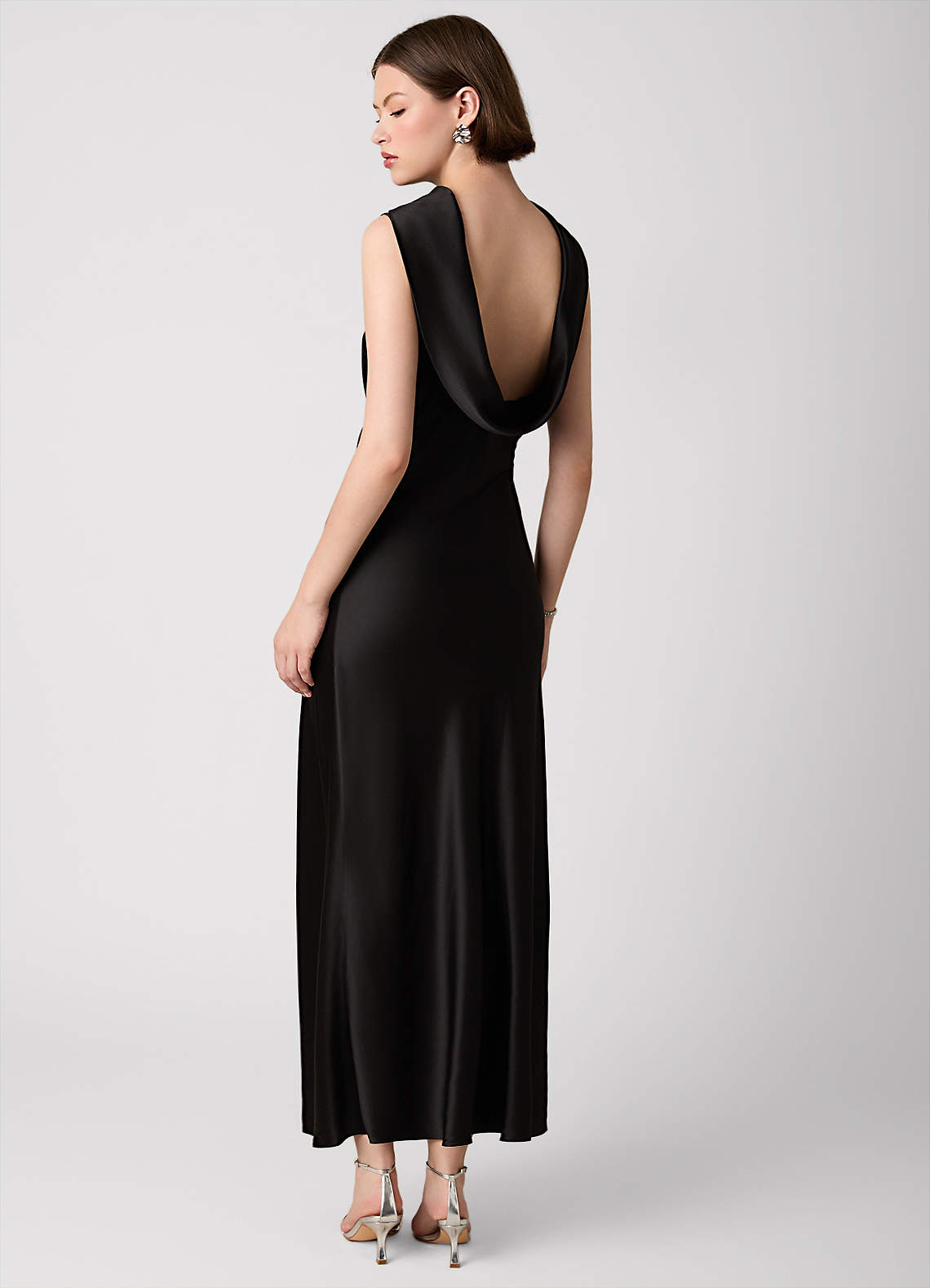 washable silk dress Women's Strapless Midi Dress in Forest Green, Size XL, Mulberry Silk by Quince