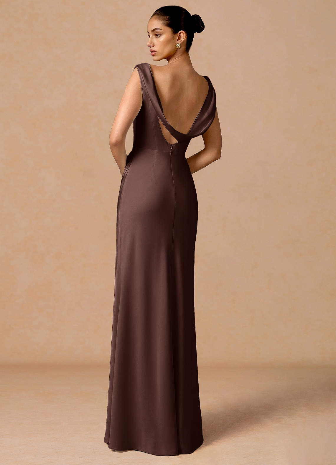 Vestido Trufa Largo Evarine image1