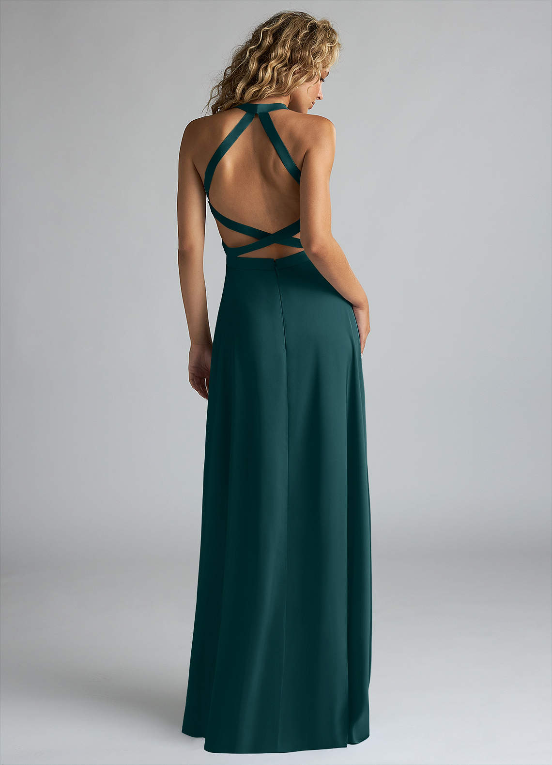 Pine Azazie Clarice Bridesmaid Dresses | Azazie