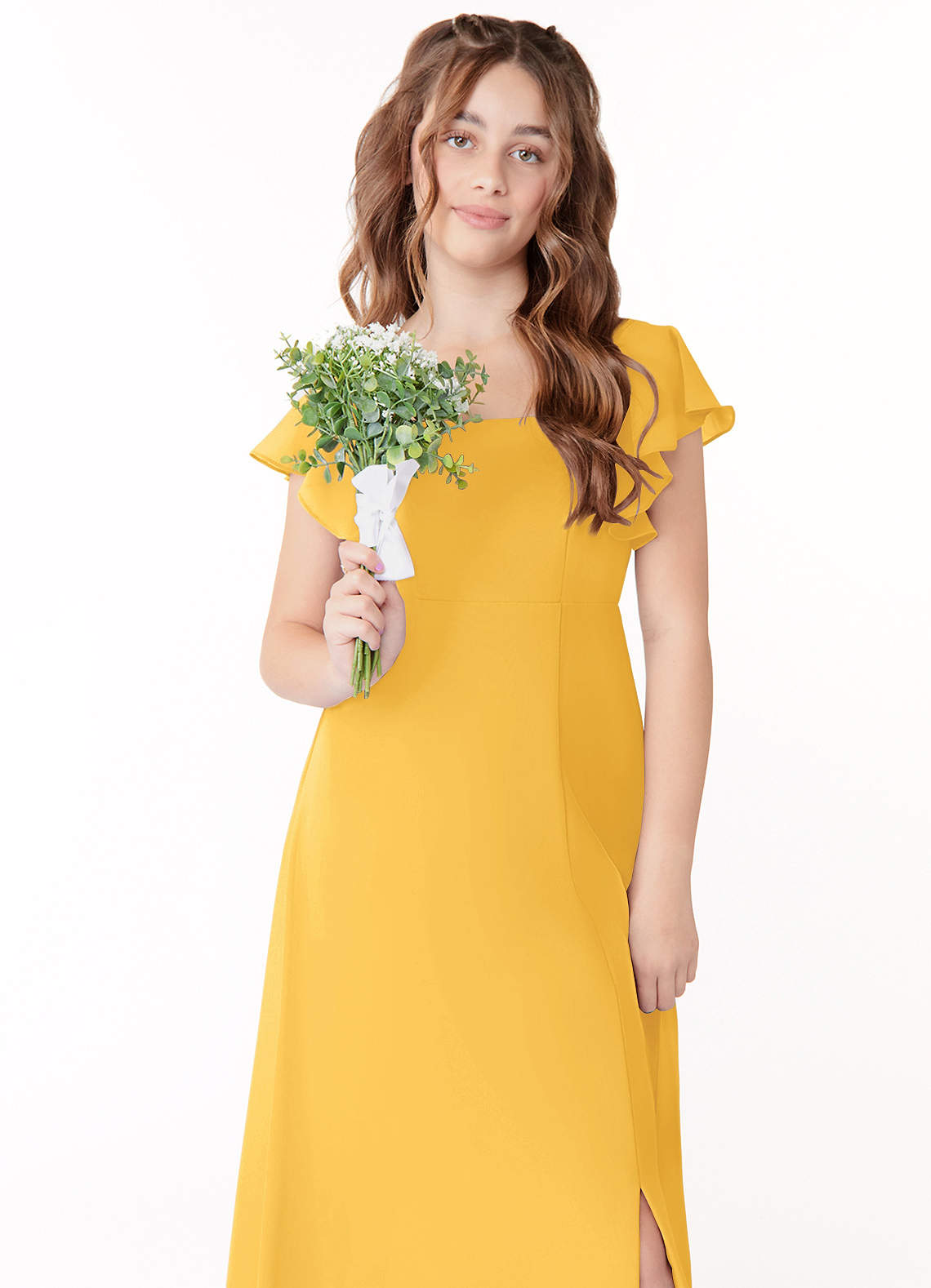 Yellow Junior Bridesmaid Dresses