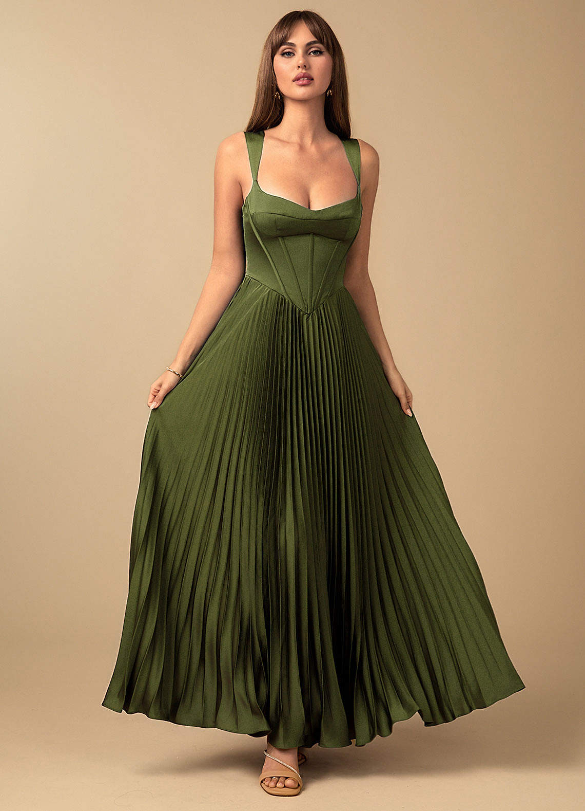 Avenelle Olive Maxi Dress image3