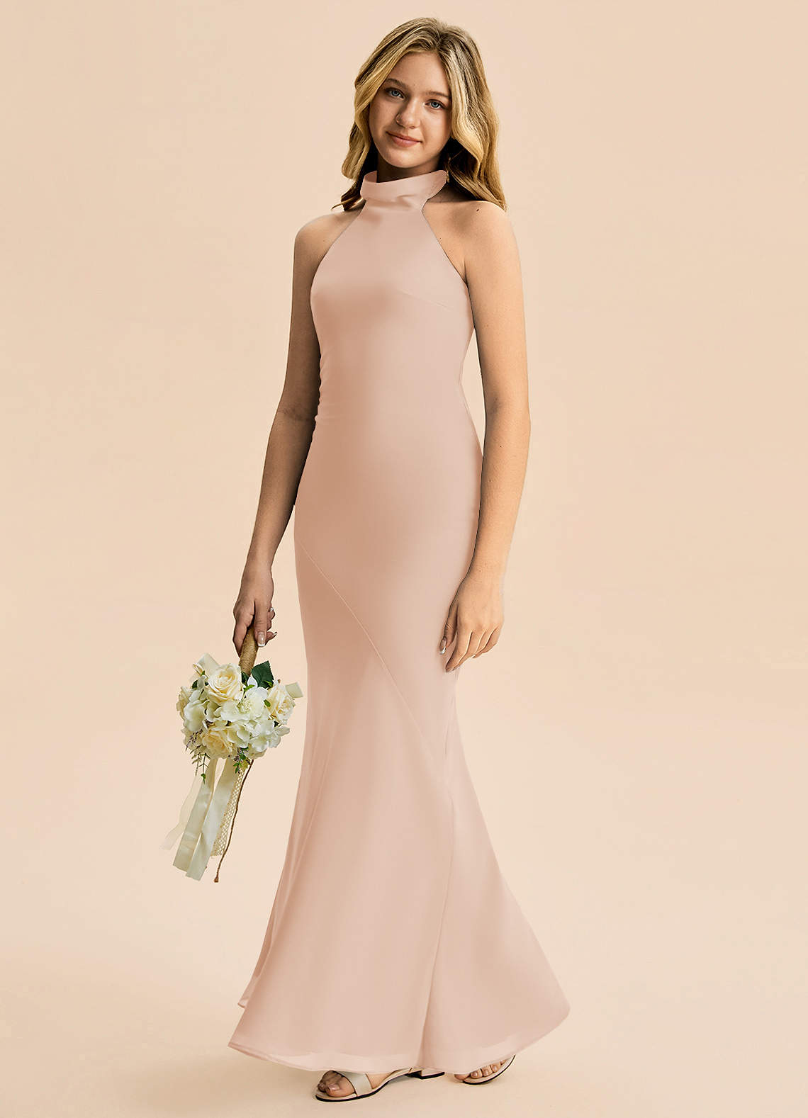 junior bridesmaid mermaid dresses Duntery Off Shoulder Chiffon Junior Bridesmaid Dress With Flutter Sleeves, Burgundy