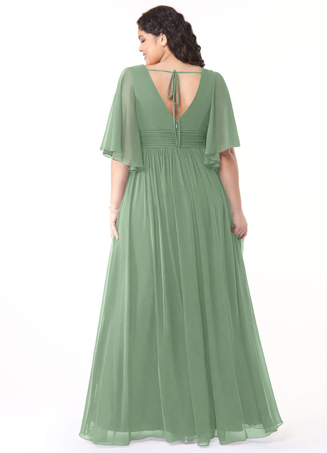 Azazie Temeka Matcha Bridesmaid Dresses | Azazie