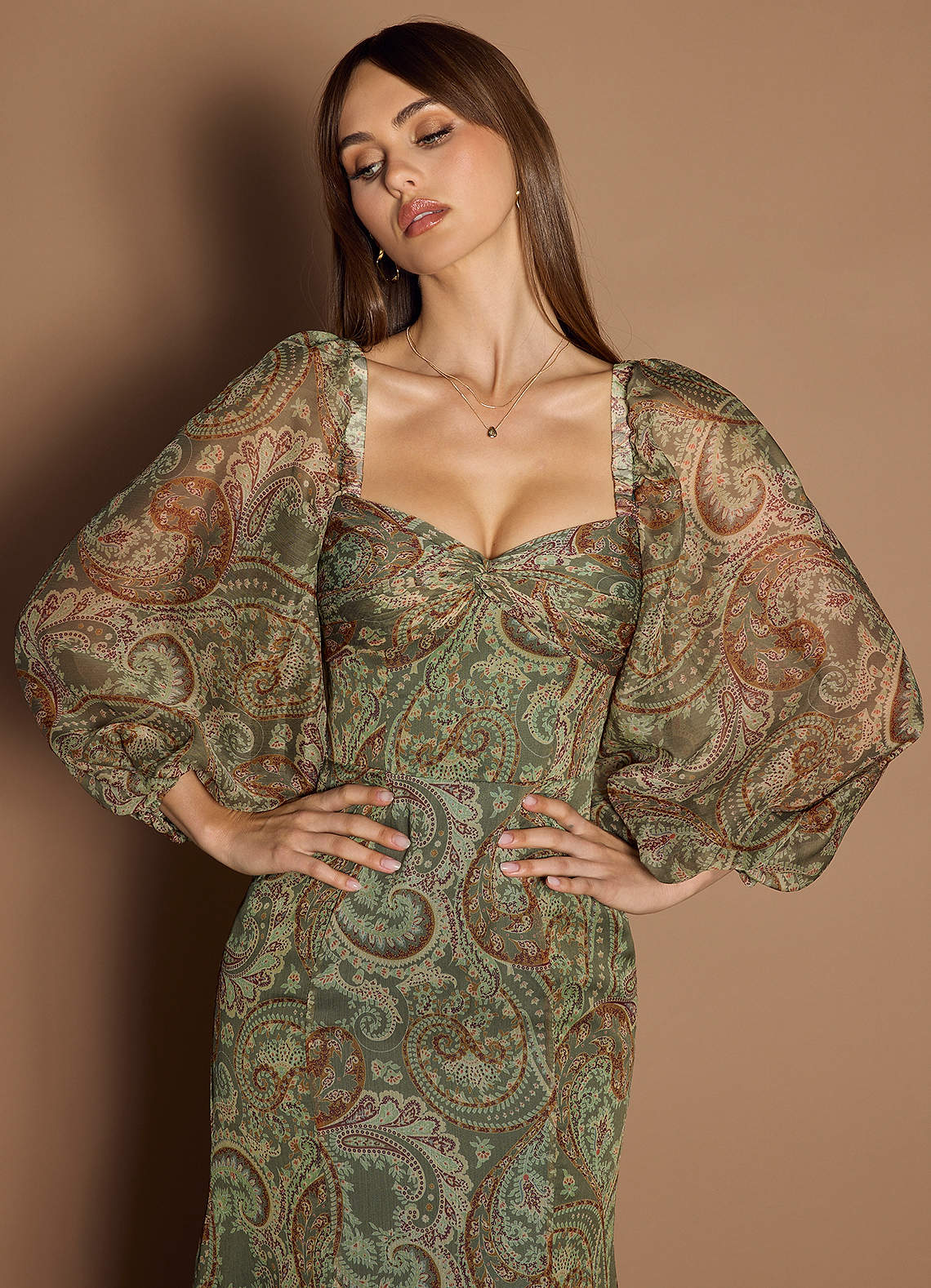 slim fit dress slacks The Paisley Dress
