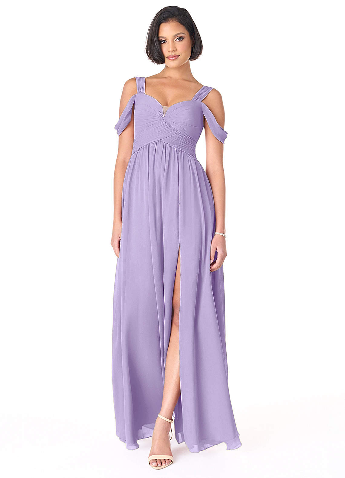 azazie lilac bridesmaid dresses Two Piece Bridesmaid Dresses Tulle Simple Cheap Mismatched Bridesmaid  Dresses  SheerGirl