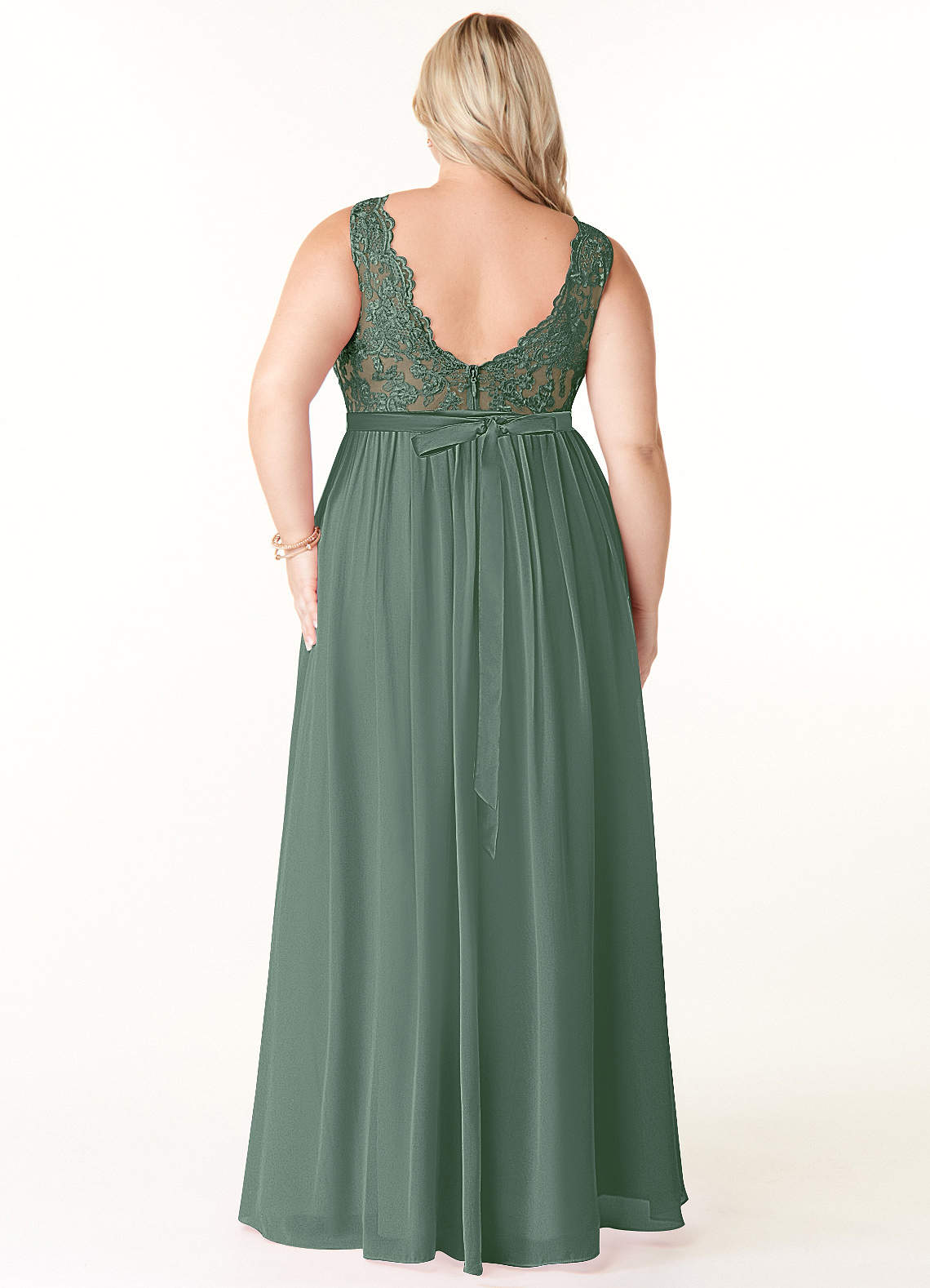 a line scoop neck floor length chiffon lace bridesmaid dress NumberSea-A-Line Mother of the Bride Dress Formal Wedding Guest Elegant Scoop  Neck Floor Length Chiffon Lace Half Sleeve with Pleats Appliques Crystal  Brooch main image 1