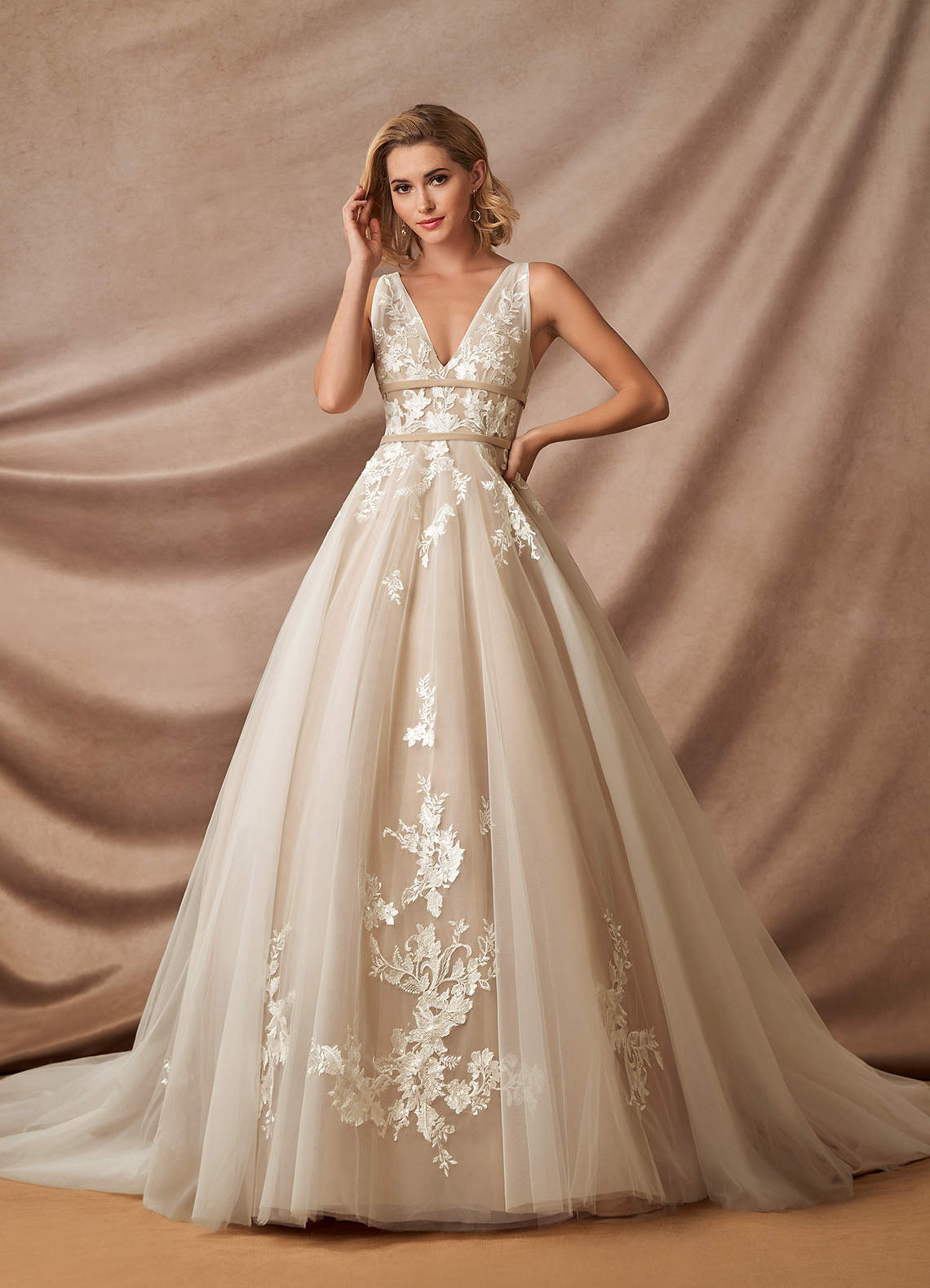 bridesmaid dresses lafayette Azazie Diamond White Nude A-Line Lace Tulle Dress Ready to Ship Primary color:Off White SPRING/SUMMER NOT CASUAL Blue Dress Costume Ideas