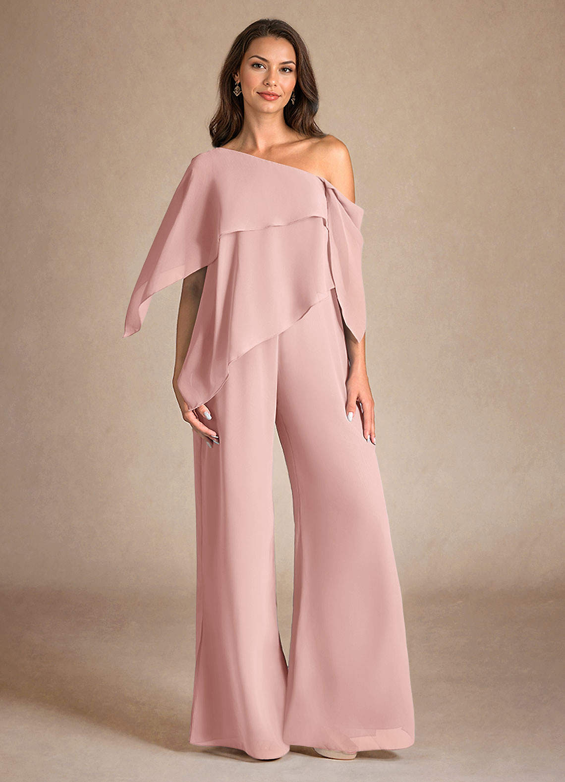 sachin and babi light blue dress Floor-Length V-Neck Bridal Jumpsuit 3/4 Sleeve Elegant Reception Outfit COCOMELODY CW3561, 25 Days / As Picture:Ivory/Champagne / US10-UK12-EUR40