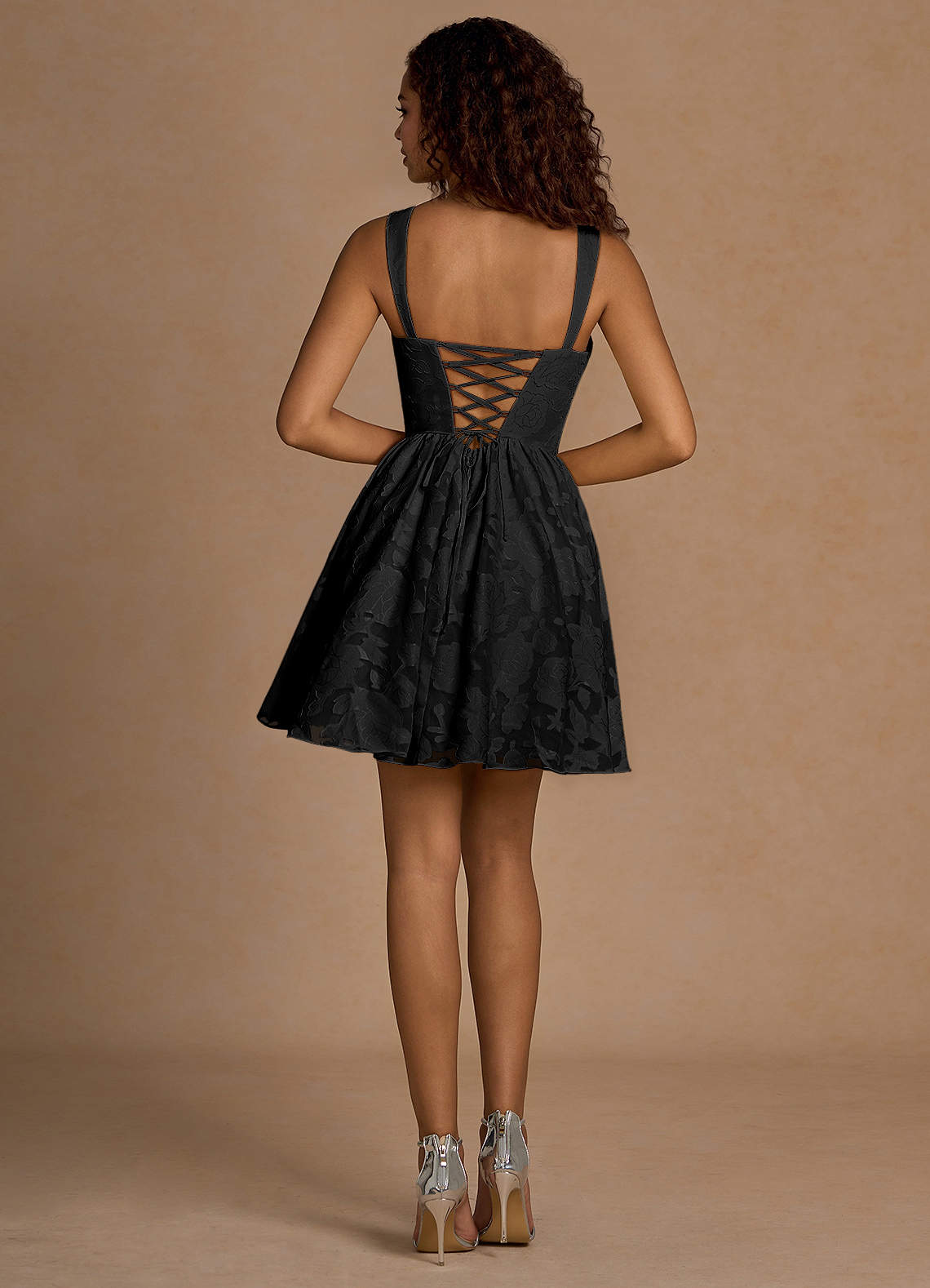 Azazie 2026 A-Line Tank Backless Black Short Prom Dress Azazie 2026 A-Line Tank Backless Black Short Prom Dress