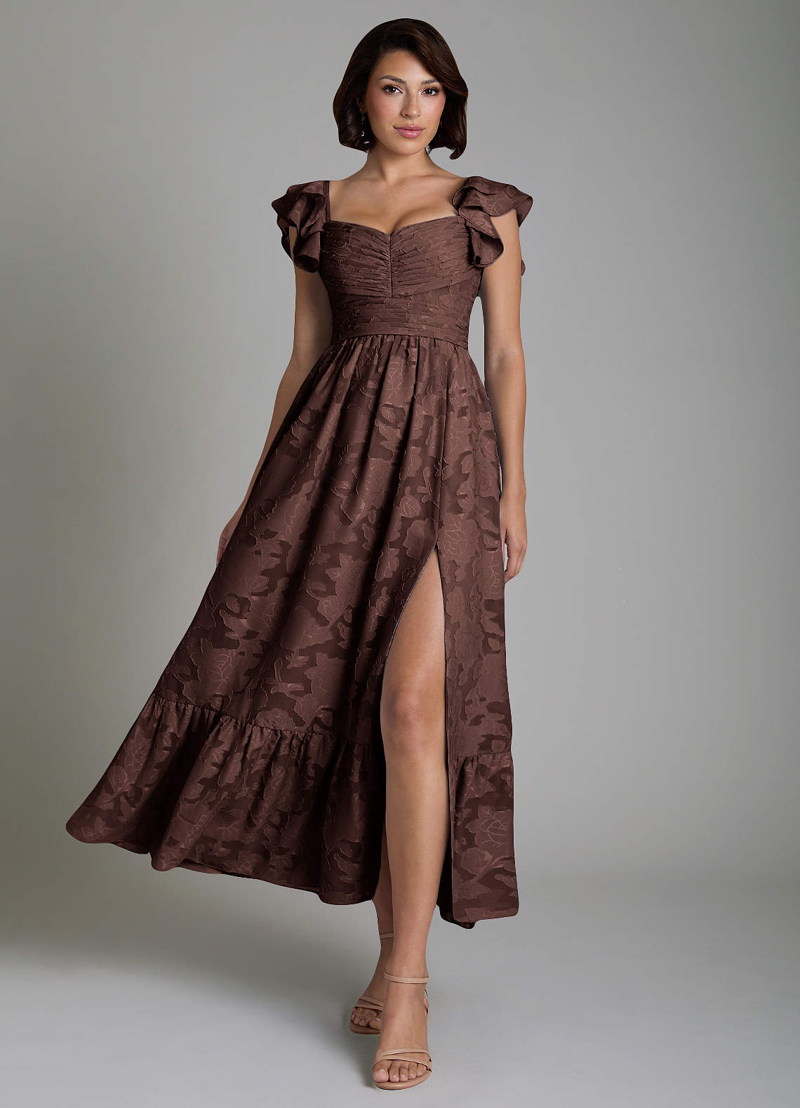 long silk burgundy dress Simple Satin Split Prom Evening With Pockets US2 / Custom Color Slight stretch Closure WOMENS FOOTWEAR Color:Coral Blue Black Strapless Maxi Dress