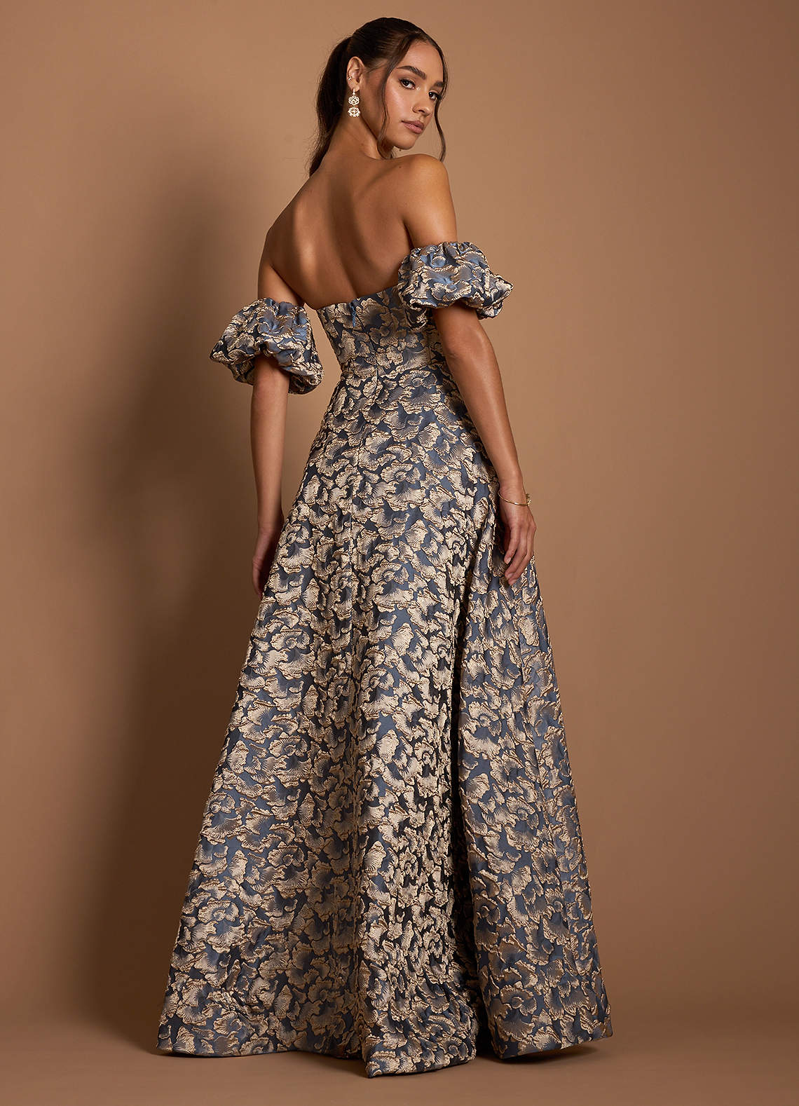 Abito Lungo Marina Dorata Belisse image7