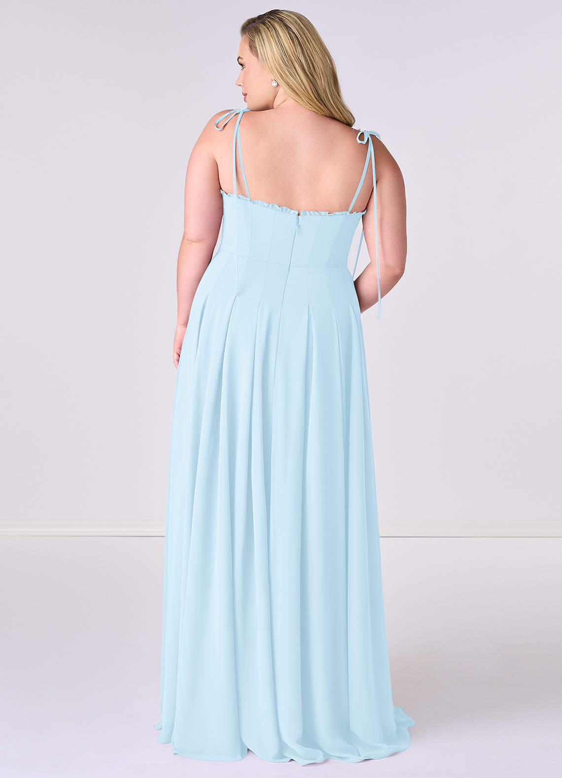 Blue Box Chiffon Dress