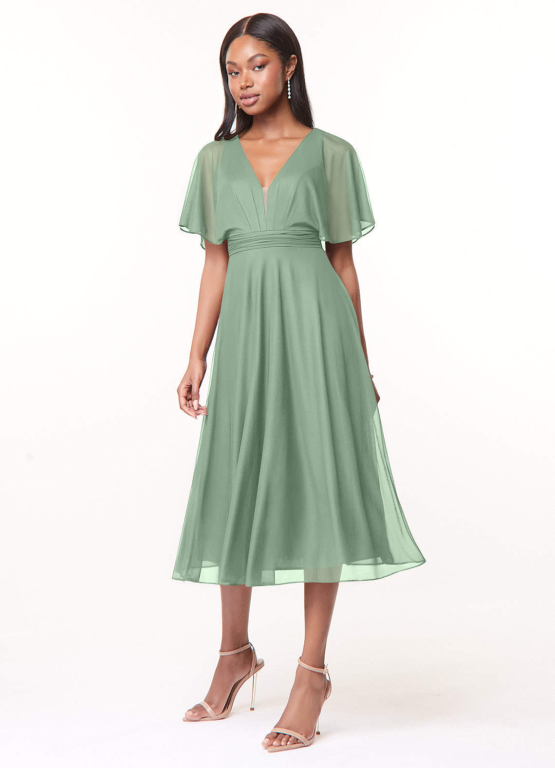 Matcha Azazie Tinsley Bridesmaid Dresses | Azazie